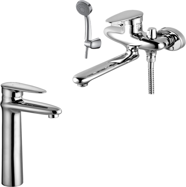 Комплект для ванной Lemark Status LM4414C + LM4409C