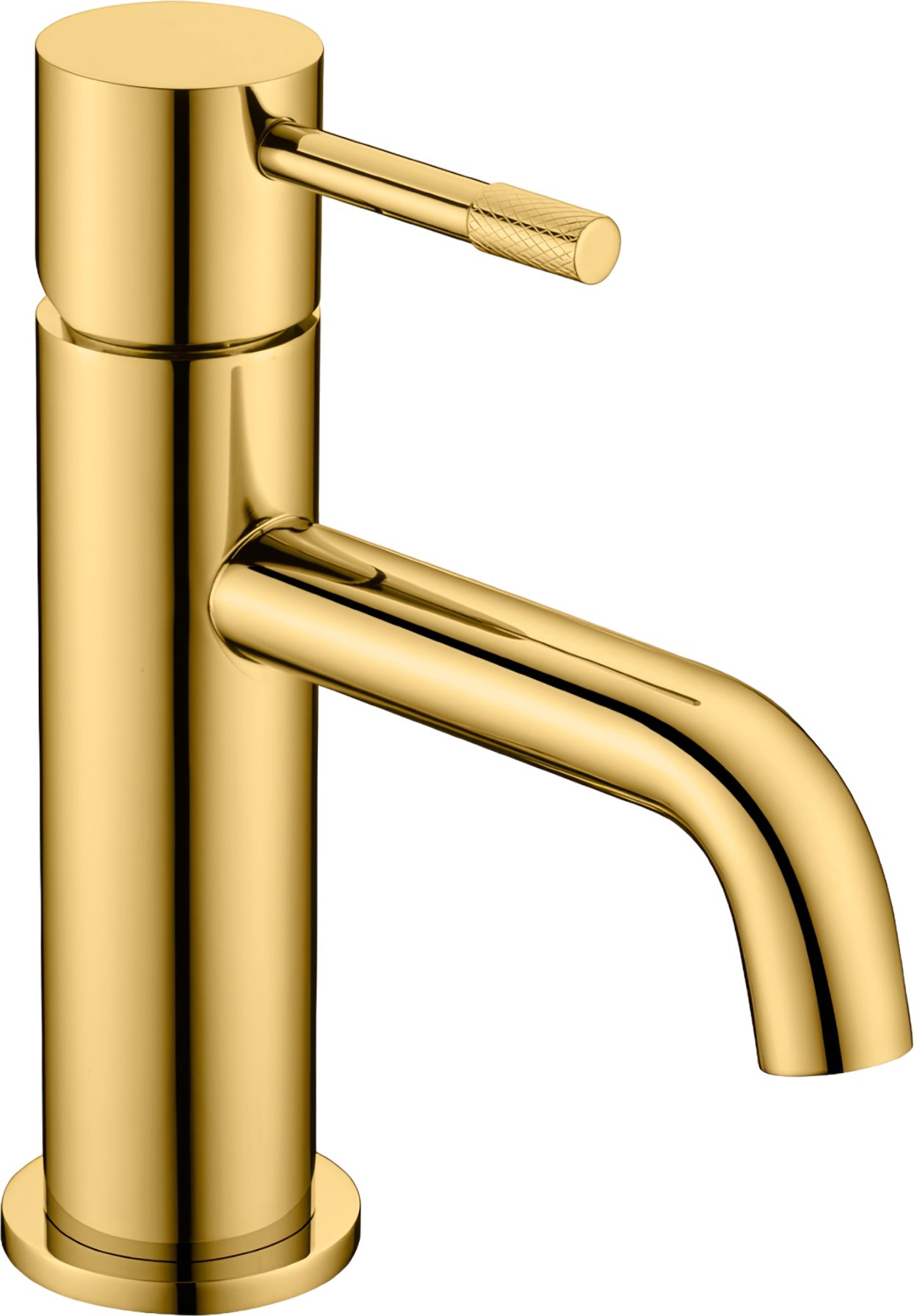 Смеситель для раковины Boheme Uno 461-G золото