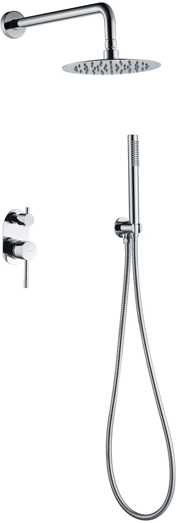 Душевой комплект Boheme Uno 464-CR С ВНУТРЕННЕЙ ЧАСТЬЮ, хром