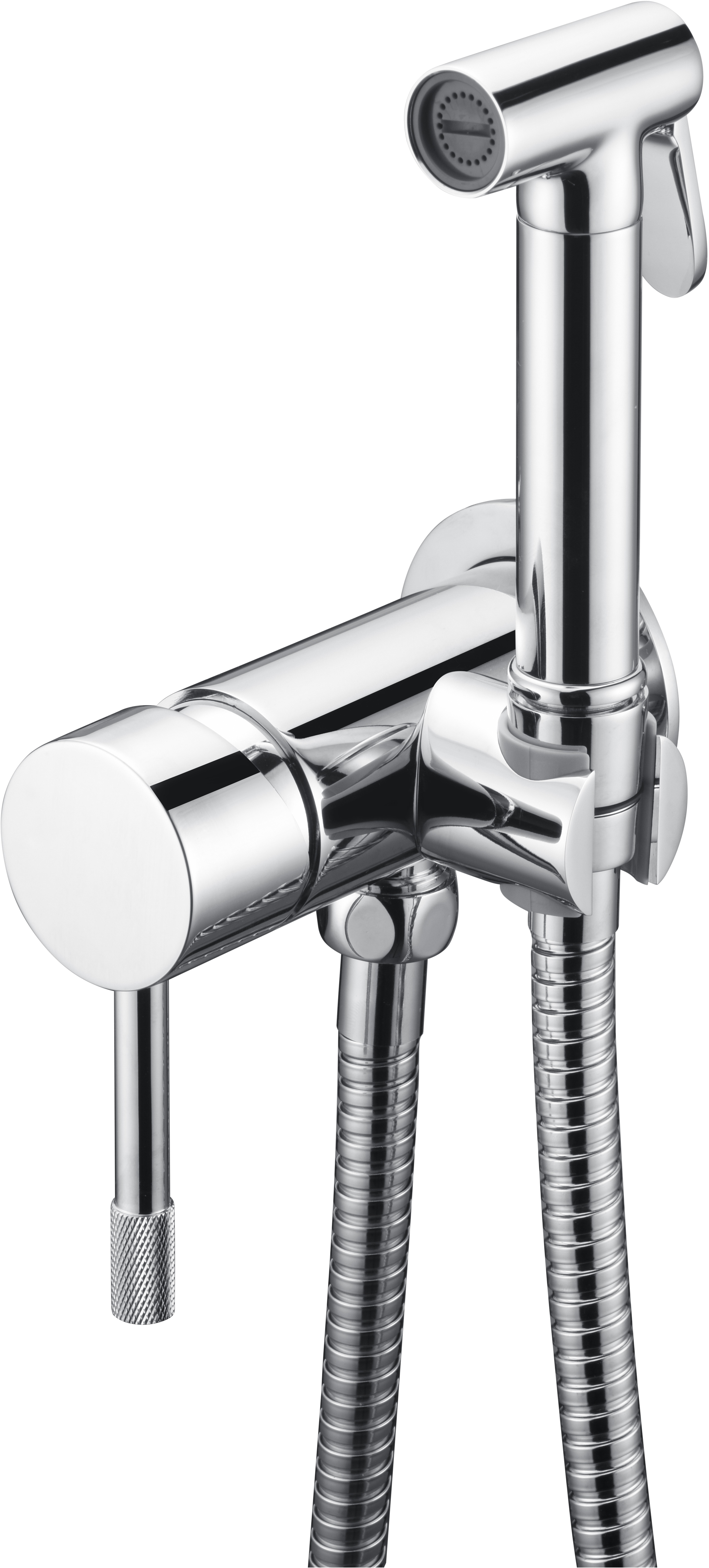 Гигиенический душ Boheme Uno 467-CR С ВНУТРЕННЕЙ ЧАСТЬЮ, со смесителем, chrome