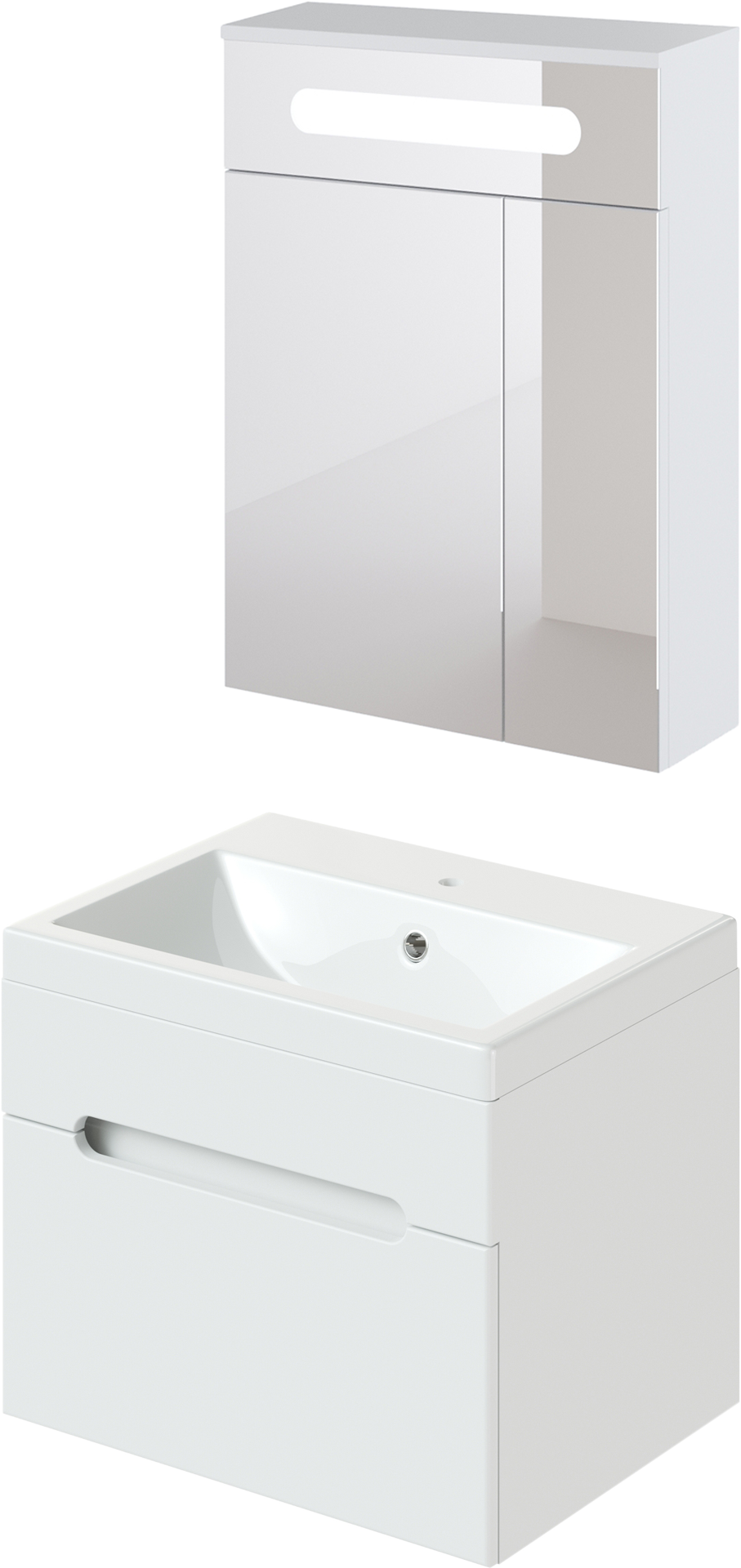 Мебель для ванной комнаты DIWO Коломна 60, подвесная