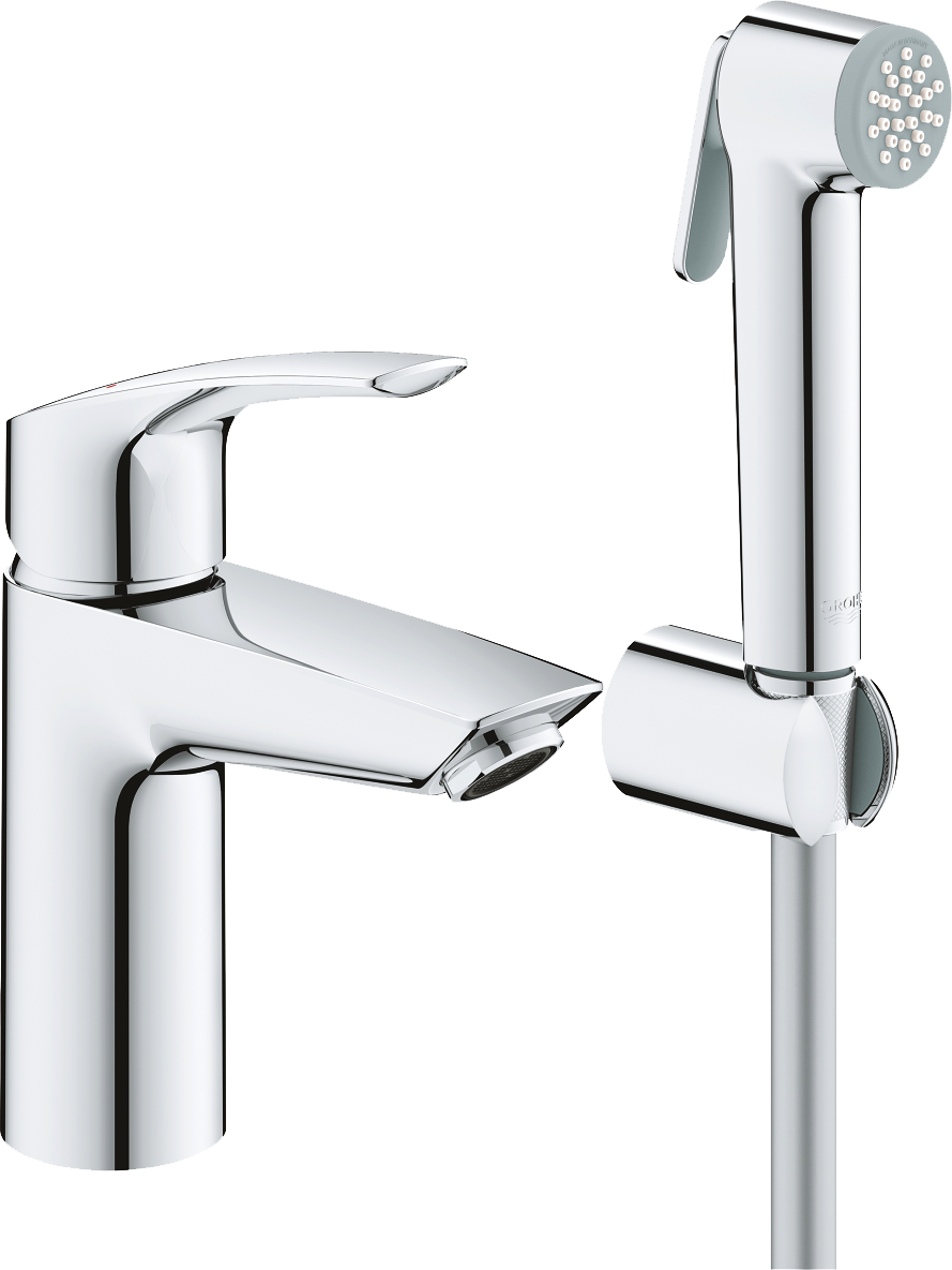 Комплект для раковины Grohe Eurosmart 23124003 с гигиеническим душем