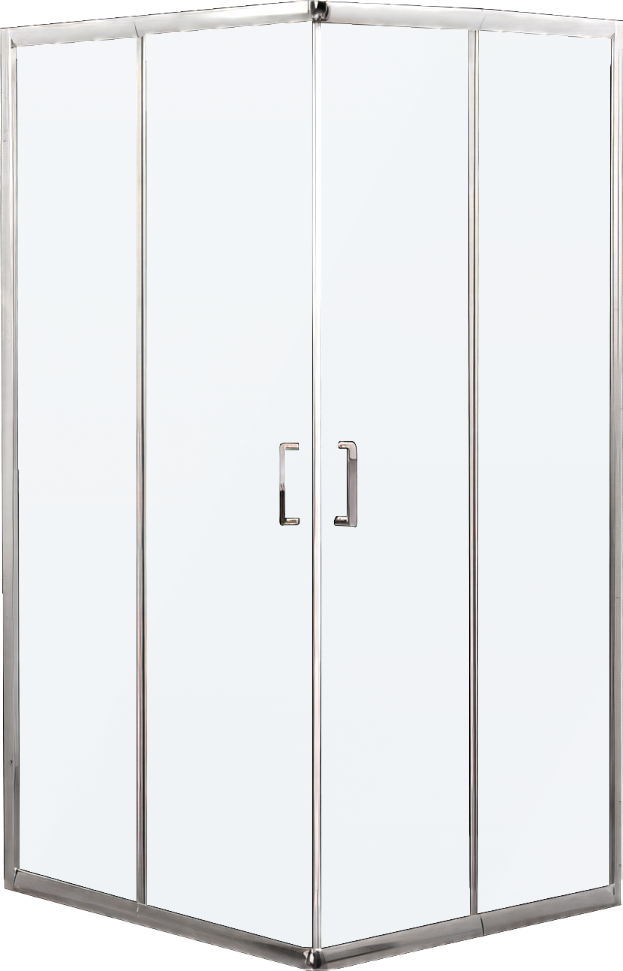 Душевой уголок BelBagno Unique A-2-85/100-M-Cr стекло матовое