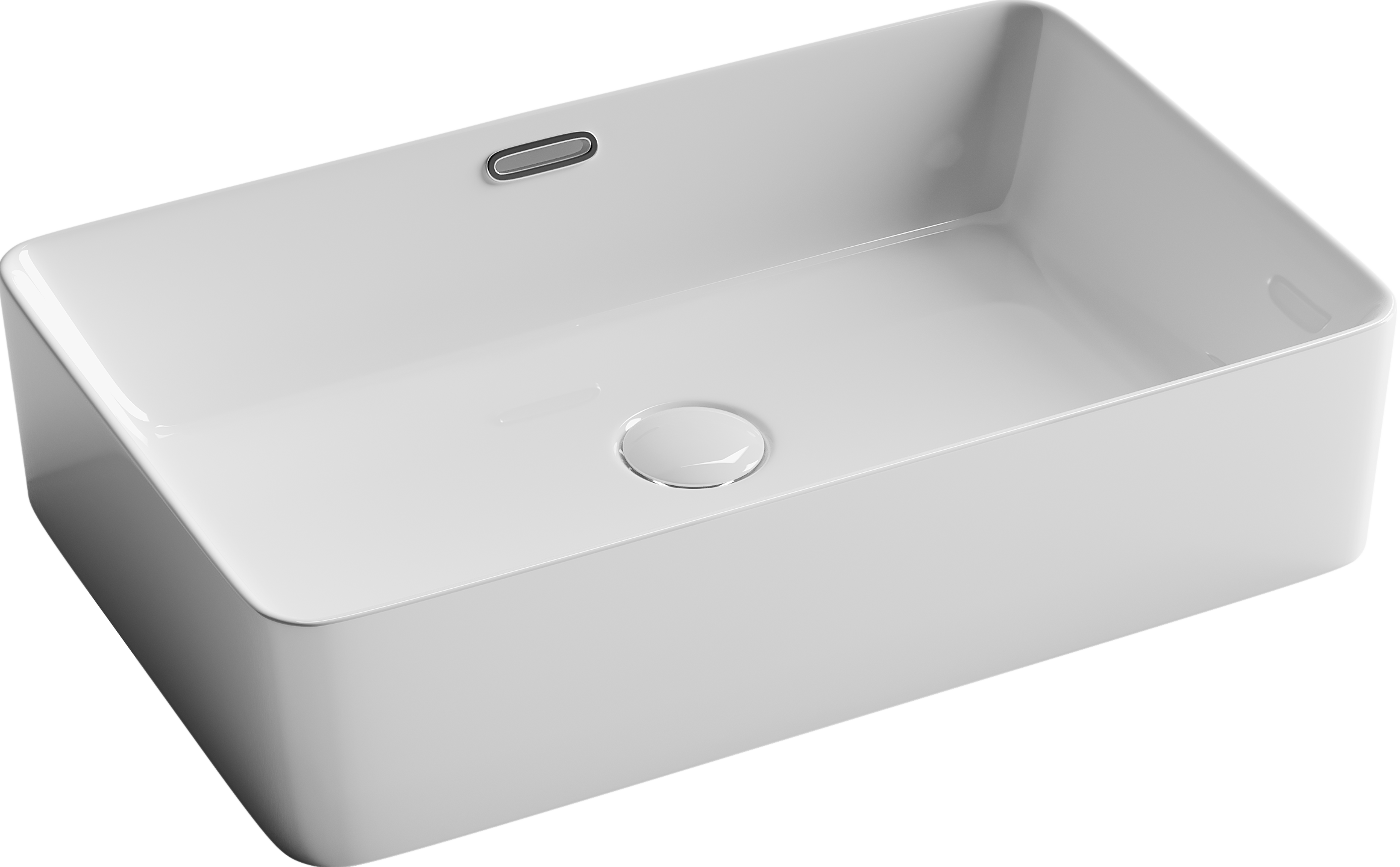 Накладная раковина Ceramicanova Element CN5025 60 белая, прямоугольная