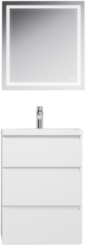 Мебель для ванной комнаты AM.PM Gem S 60 напольная + F90A02100 + A9034200 + A9034300 + A9035600