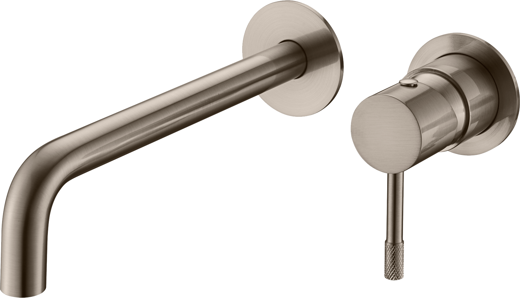 Смеситель для раковины Boheme Uno 465-NB С ВНУТРЕННЕЙ ЧАСТЬЮ  nickel brush