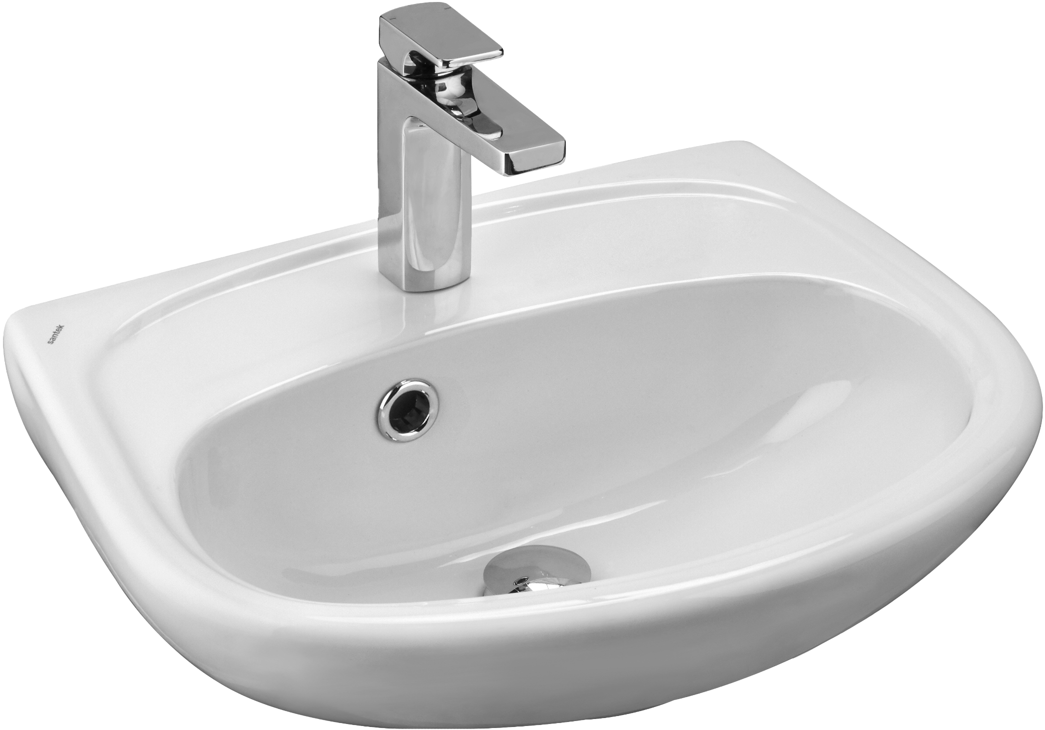 Раковина маленькая в туалет Santek Анимо 1.WH11.0.490 40 глянцевая белая