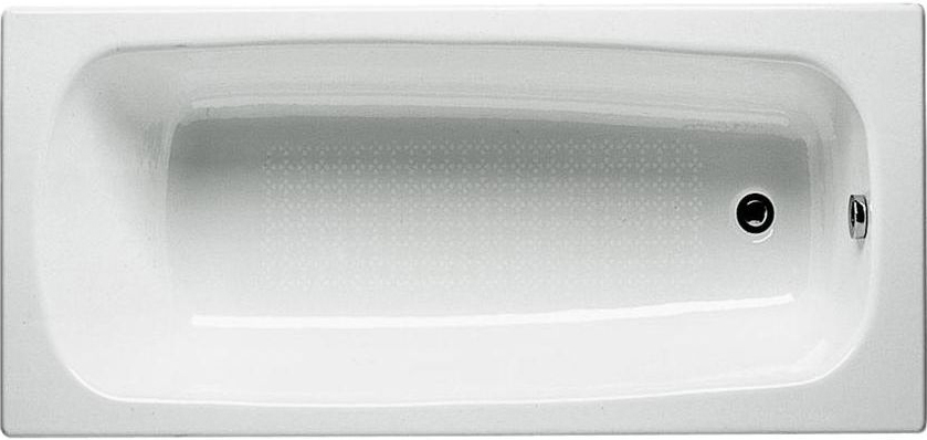 Чугунная ванна Roca Continental Continental 21291100R 170x70 см, пристенная, белая, на ножках