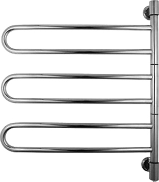 Полотенцесушитель электрический Energy U -G3 75x65 см, глянцевый хром, E-образный