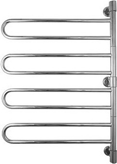 Полотенцесушитель электрический Energy U -G4 95x65 см, глянцевый хром, E-образный