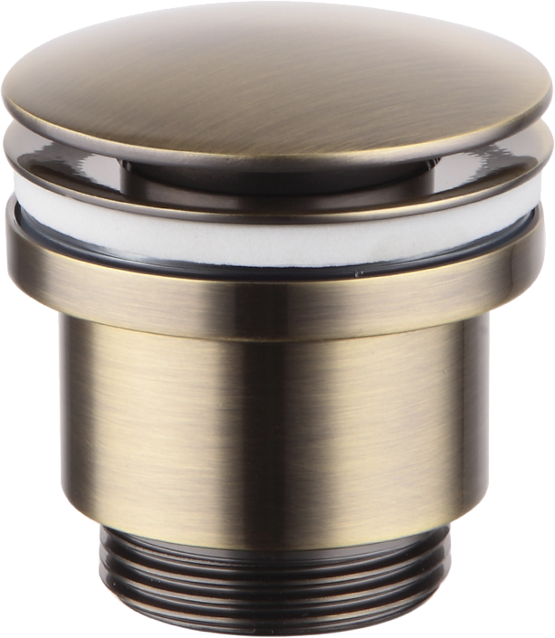 Донный клапан для раковины Lemark LM8500B универсальный, бронза