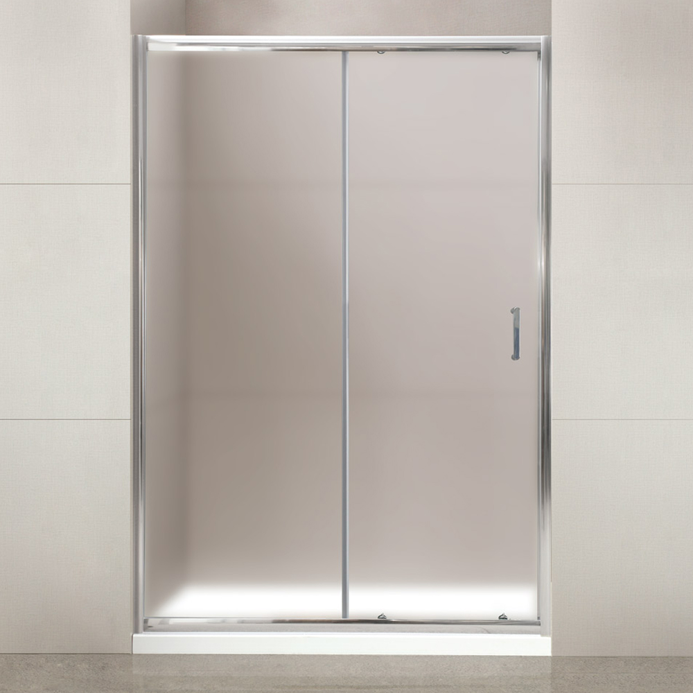 Душевая дверь в нишу BelBagno Uno 195 BF 1 155 P Cr стекло текстурное