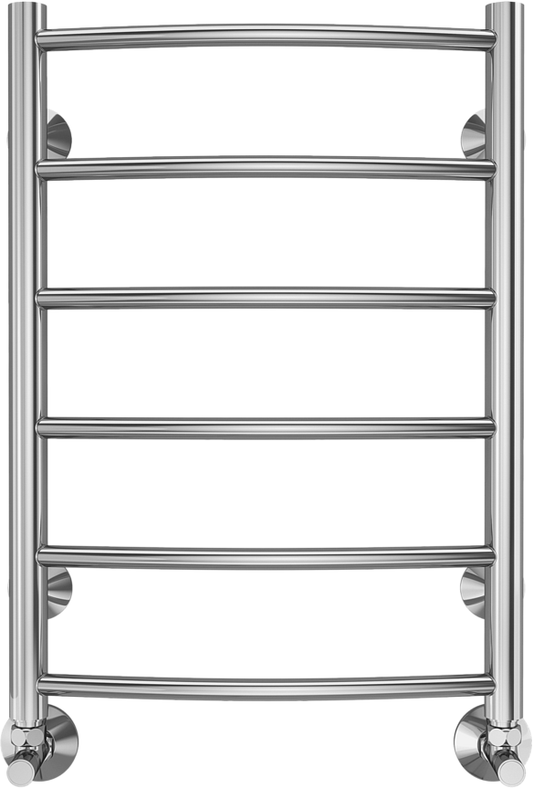Полотенцесушитель водяной Terminus Классик П6 60x45 см, глянцевый хром, лесенка