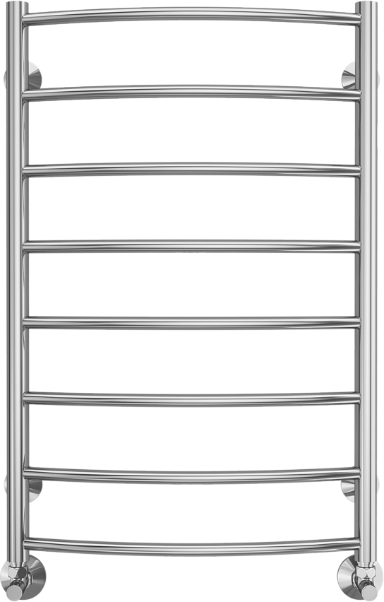 Полотенцесушитель водяной Terminus Классик П8 80x55 см, глянцевый хром, лесенка