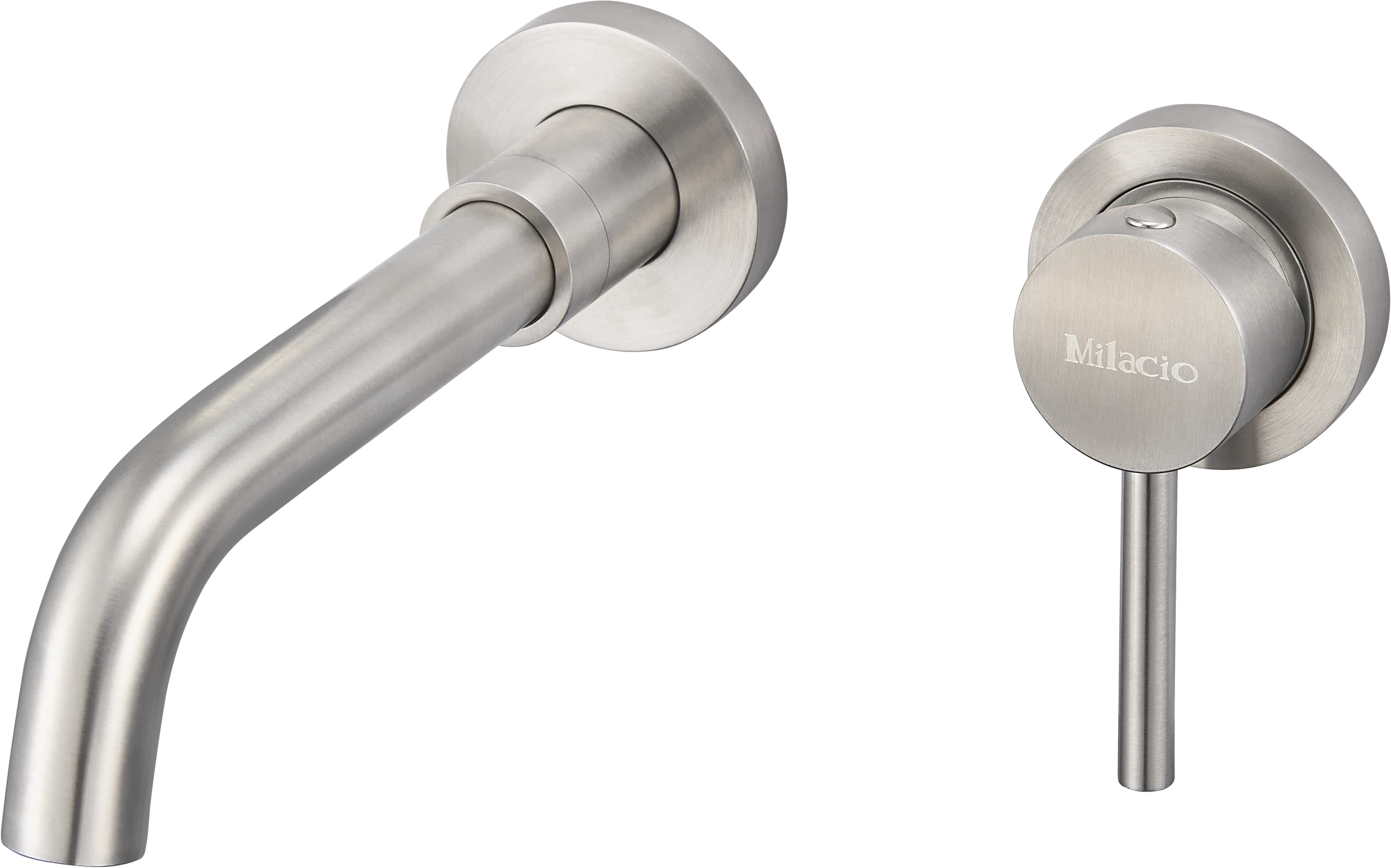 Смеситель для раковины Milacio Ultra MCU.552.SS С ВНУТРЕННЕЙ ЧАСТЬЮ нержавеющая сталь