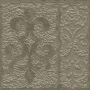 Вставка Керамин Берген 3Д матовая, 14,8х14,8 бежевый