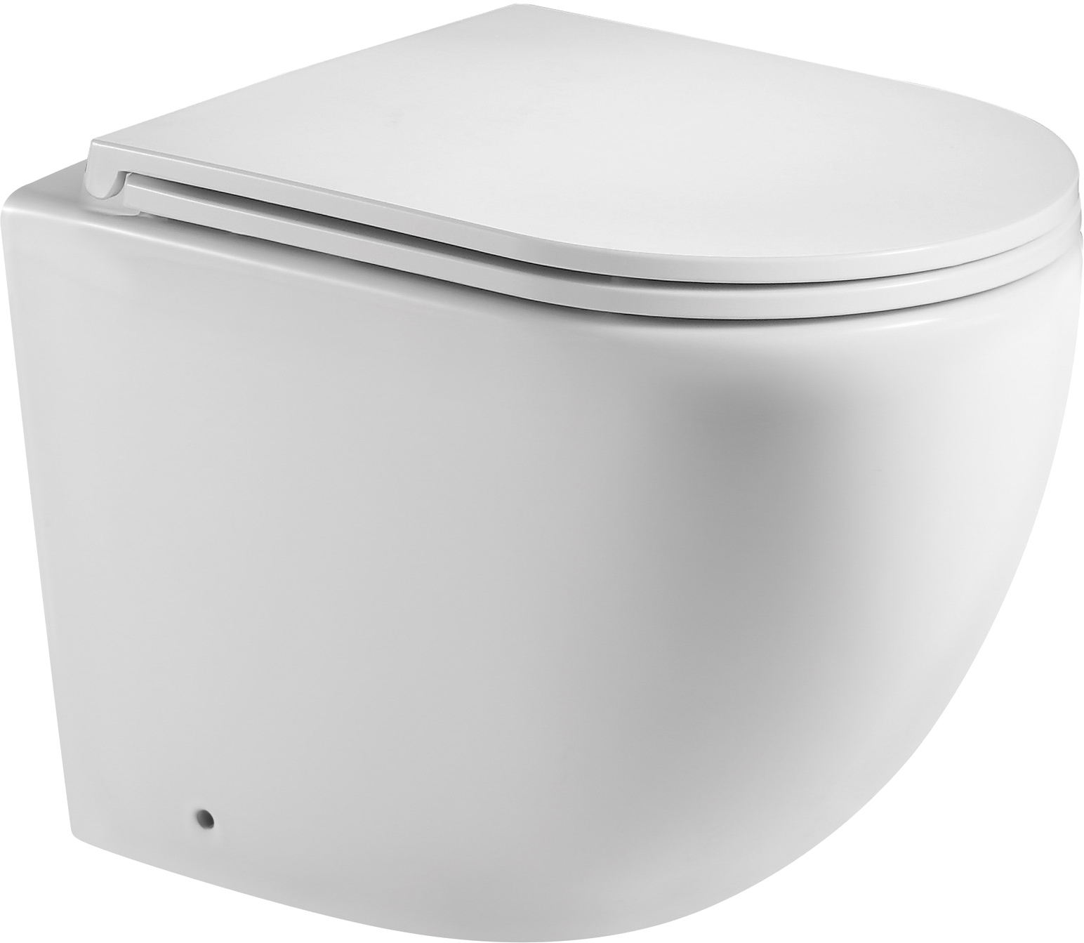 Унитаз приставной напольный Weltwasser WW Merzbach 002GL-WT