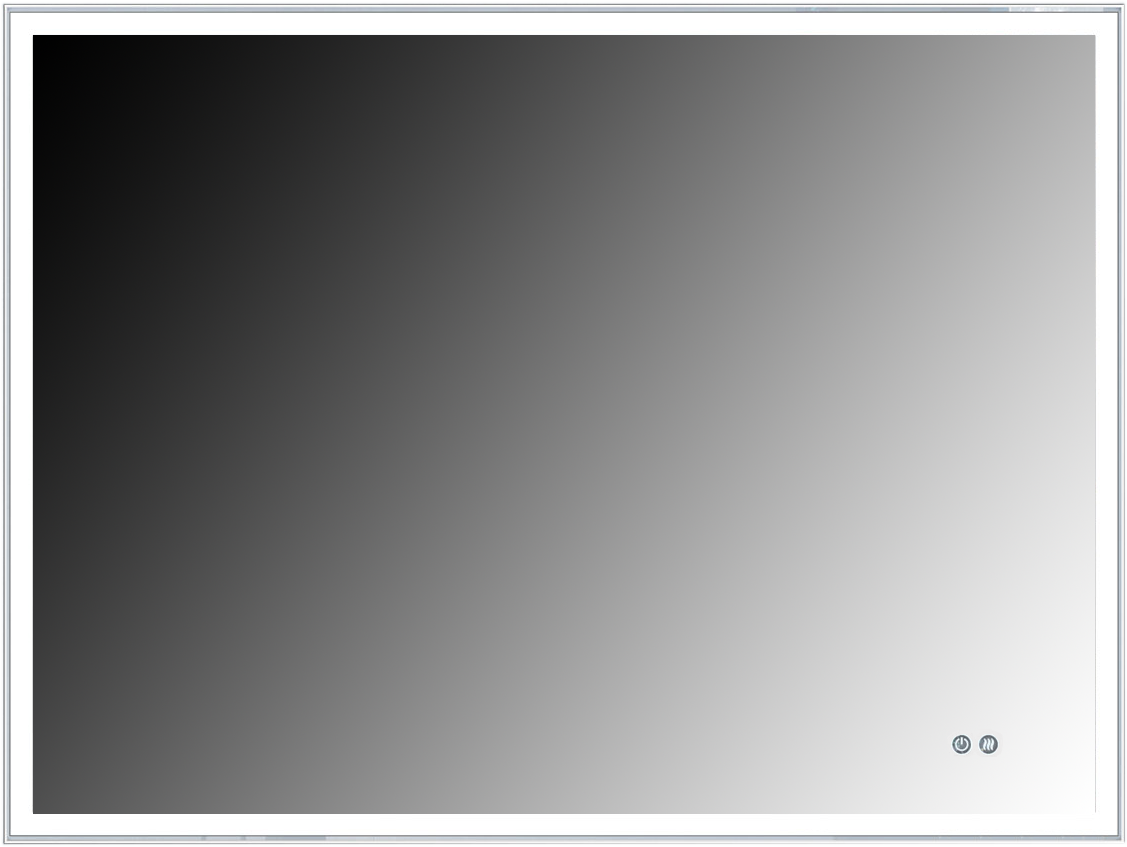 Зеркало Vincea VLM-3VN800-2 80x60 с подсветкой и антизапотевателем