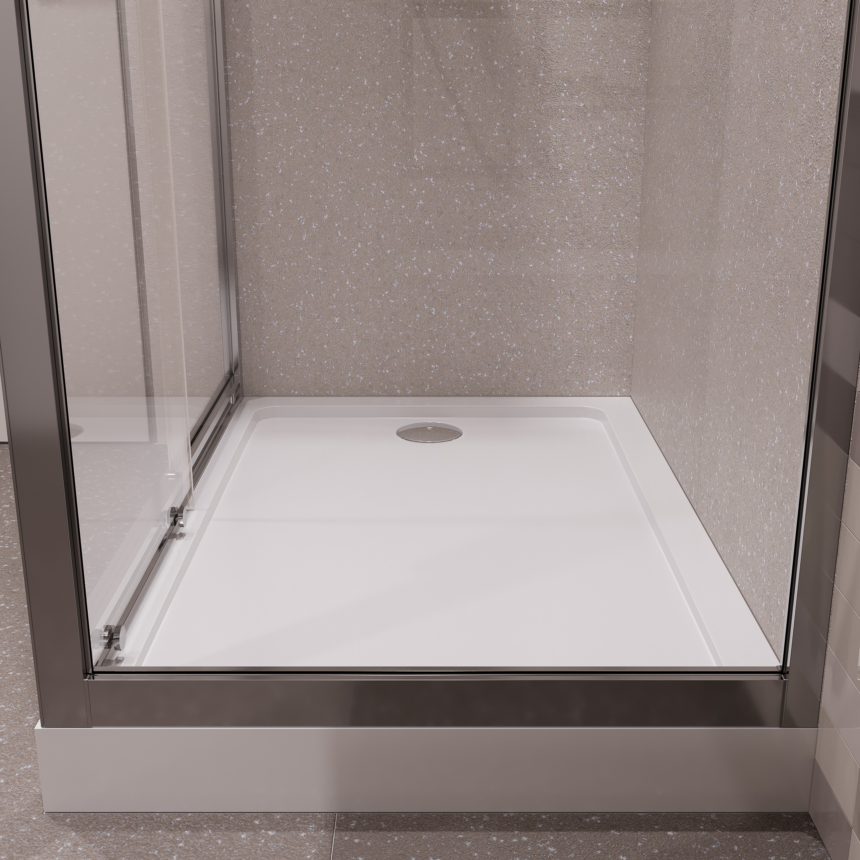 Поддон для душа STWORKI Эстерсунд 120x80, с сифоном