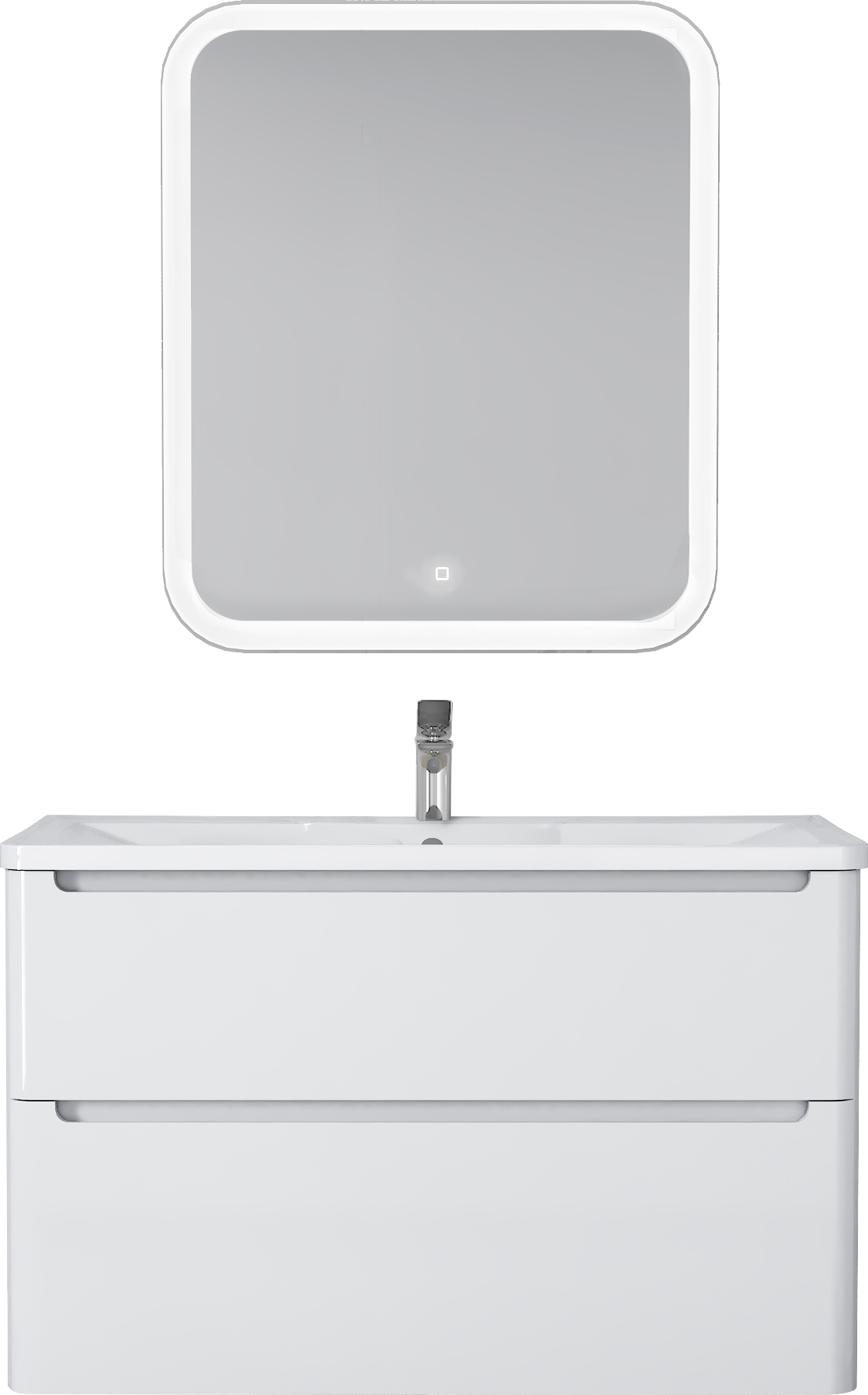 Мебель для ванной комнаты STWORKI Монтре 100 белая