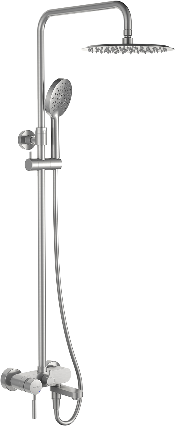 Душевая стойка Wasserkraft A14201 никель