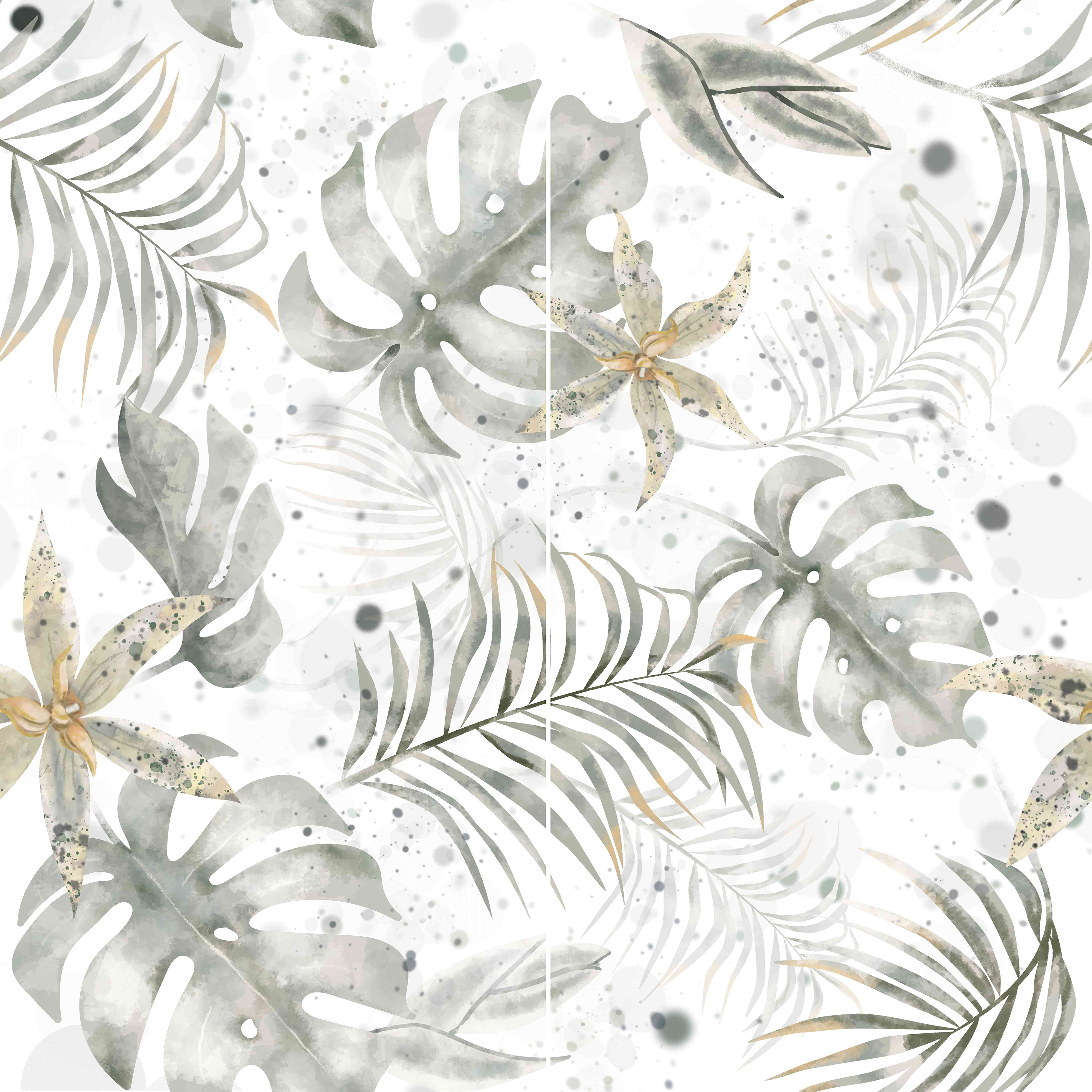 Панно Creto Malibu Panno матовое, 60х60 белое