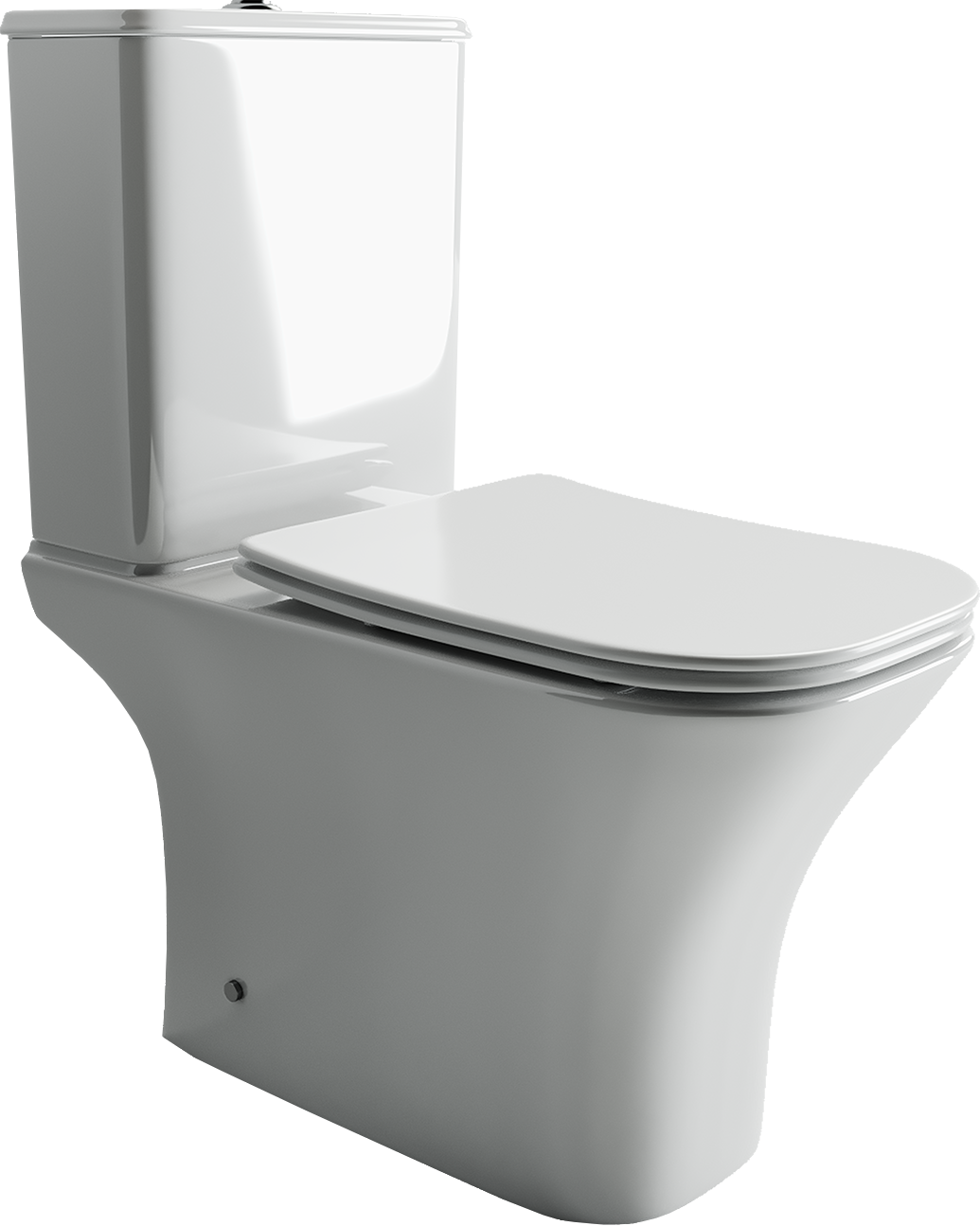 Унитаз-компакт напольный Ceramicanova Alfa Rimless CN9002