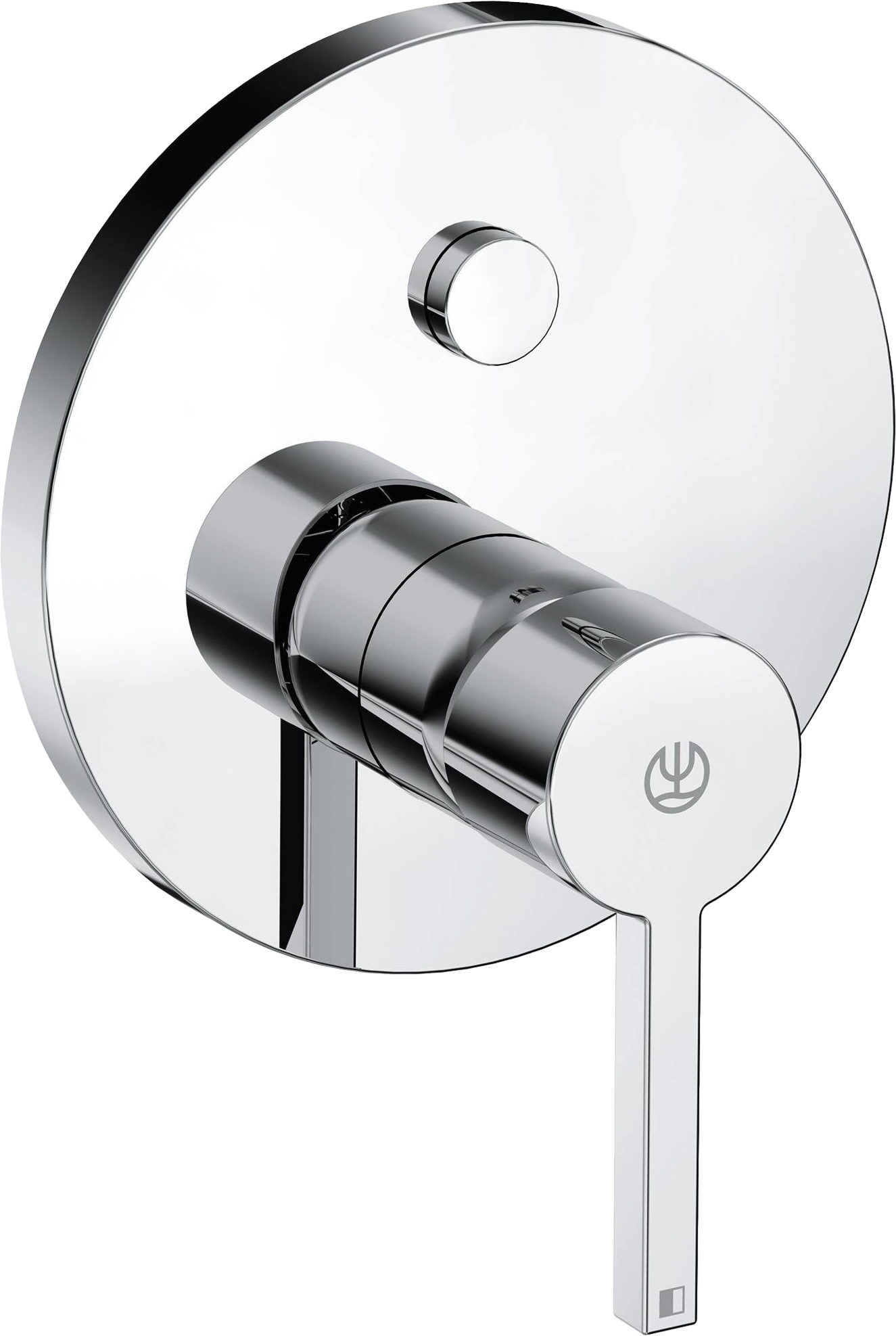Встраиваемый смеситель для душа и ванны Kludi Nova Fonte Puristic 206590515 хром