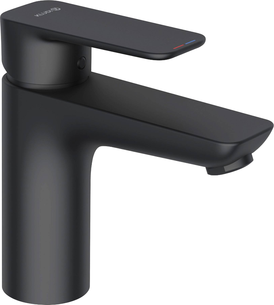 Смеситель для раковины Kludi Pure&Style 402923975 черный матовый
