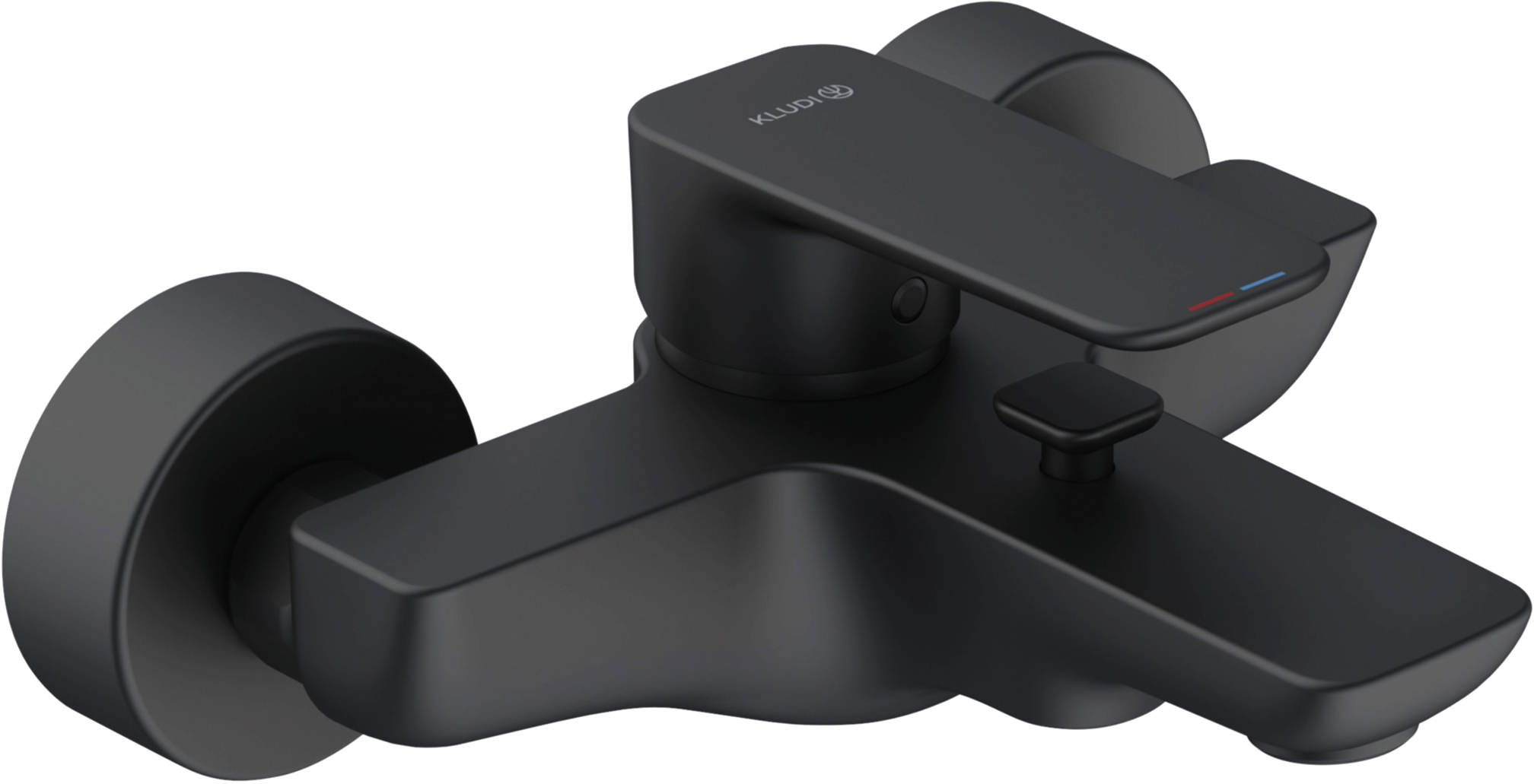 Смеситель для ванны с душем Kludi Pure&Style 406813975 черный матовый