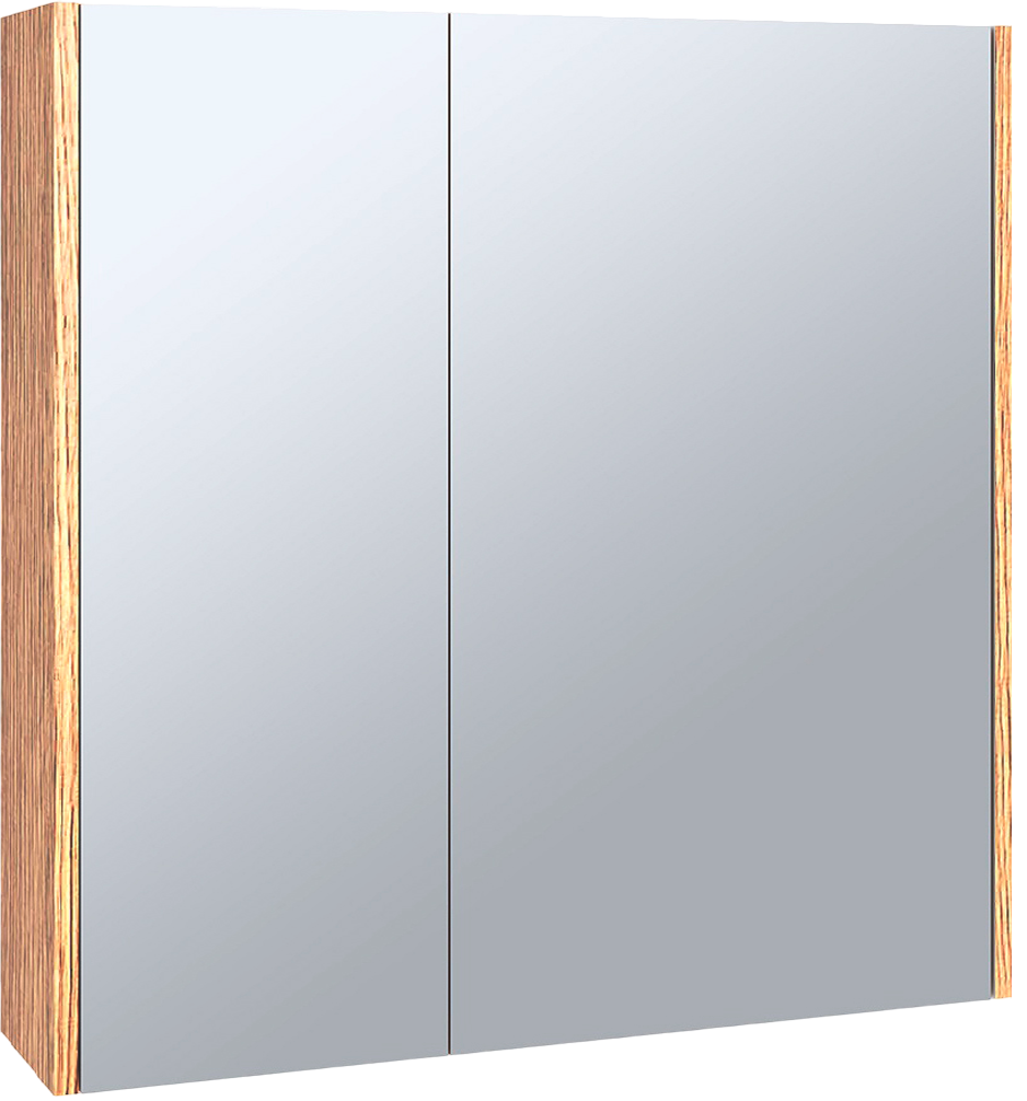 Зеркало-шкаф Emmy Дакота 80 рустик соломенный