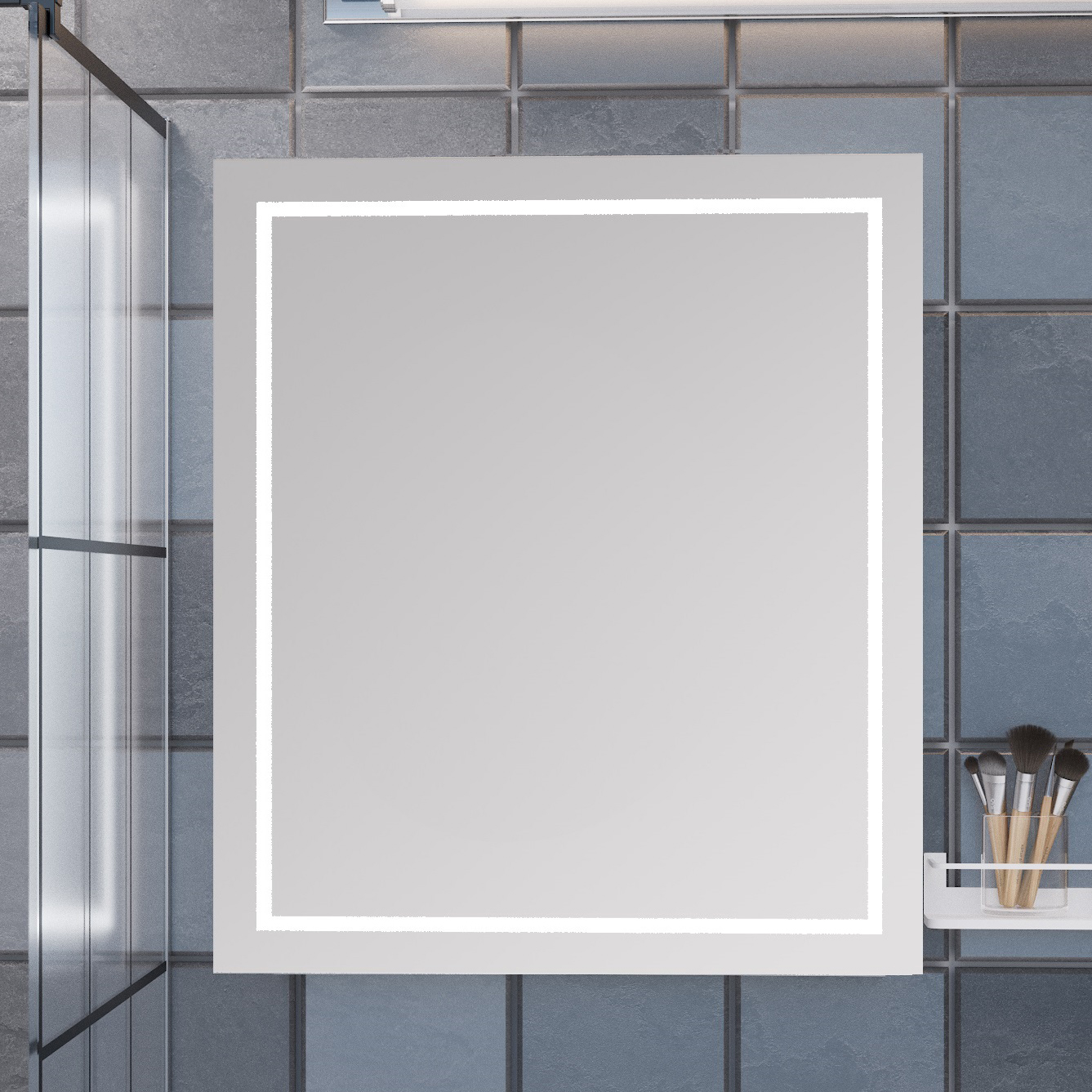 Зеркало-шкаф Emmy Родос 70 R с подсветкой