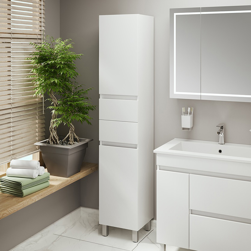 Шкаф-пенал для ванной Emmy Джерси 35 L