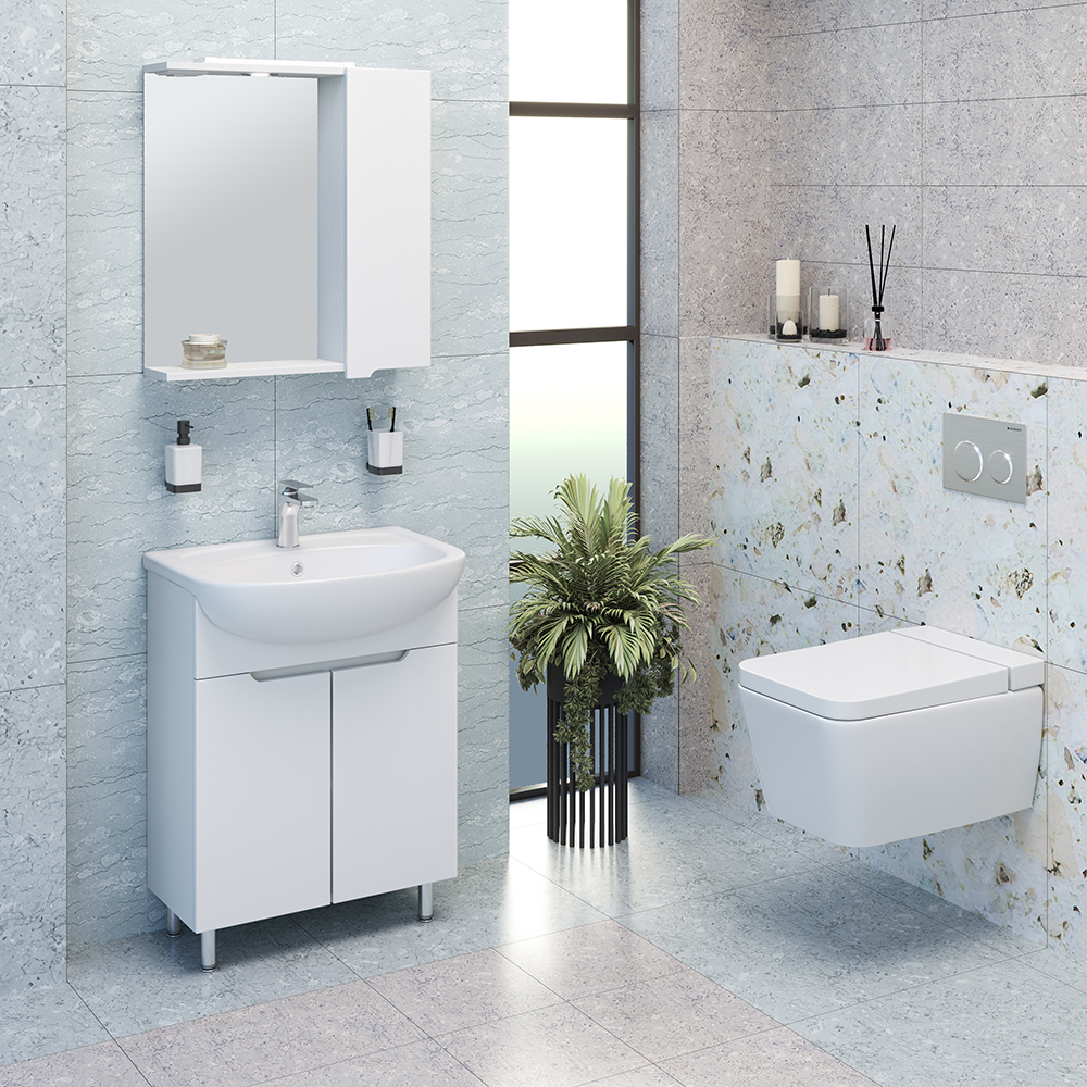 Мебель для ванной комнаты Emmy Агата 50