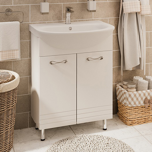 Тумба с раковиной Emmy Рио 55