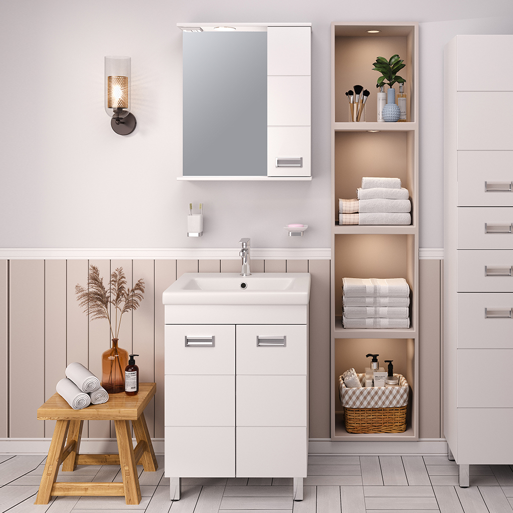 Мебель для ванной комнаты Emmy Монтана 50