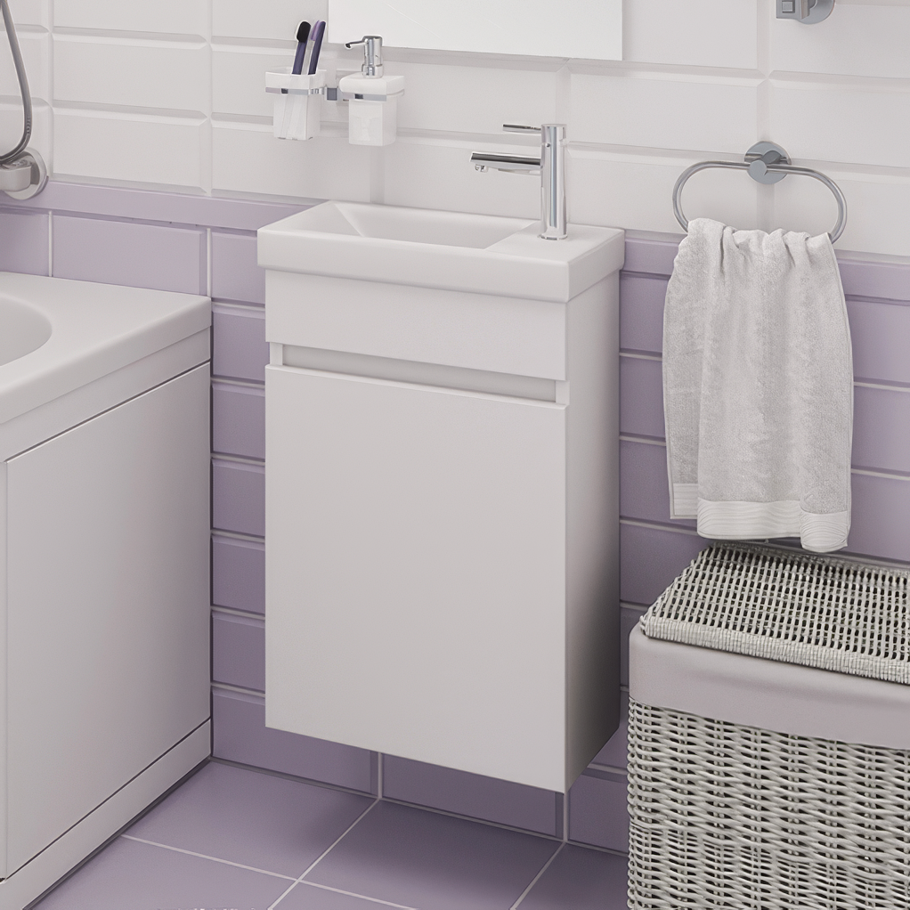 Тумба под раковину без столешницы Emmy Мони 40 R