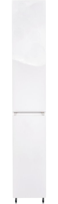 Шкаф-пенал для ванной Style Line Даллас 30 Люкс Plus универсальный, белый