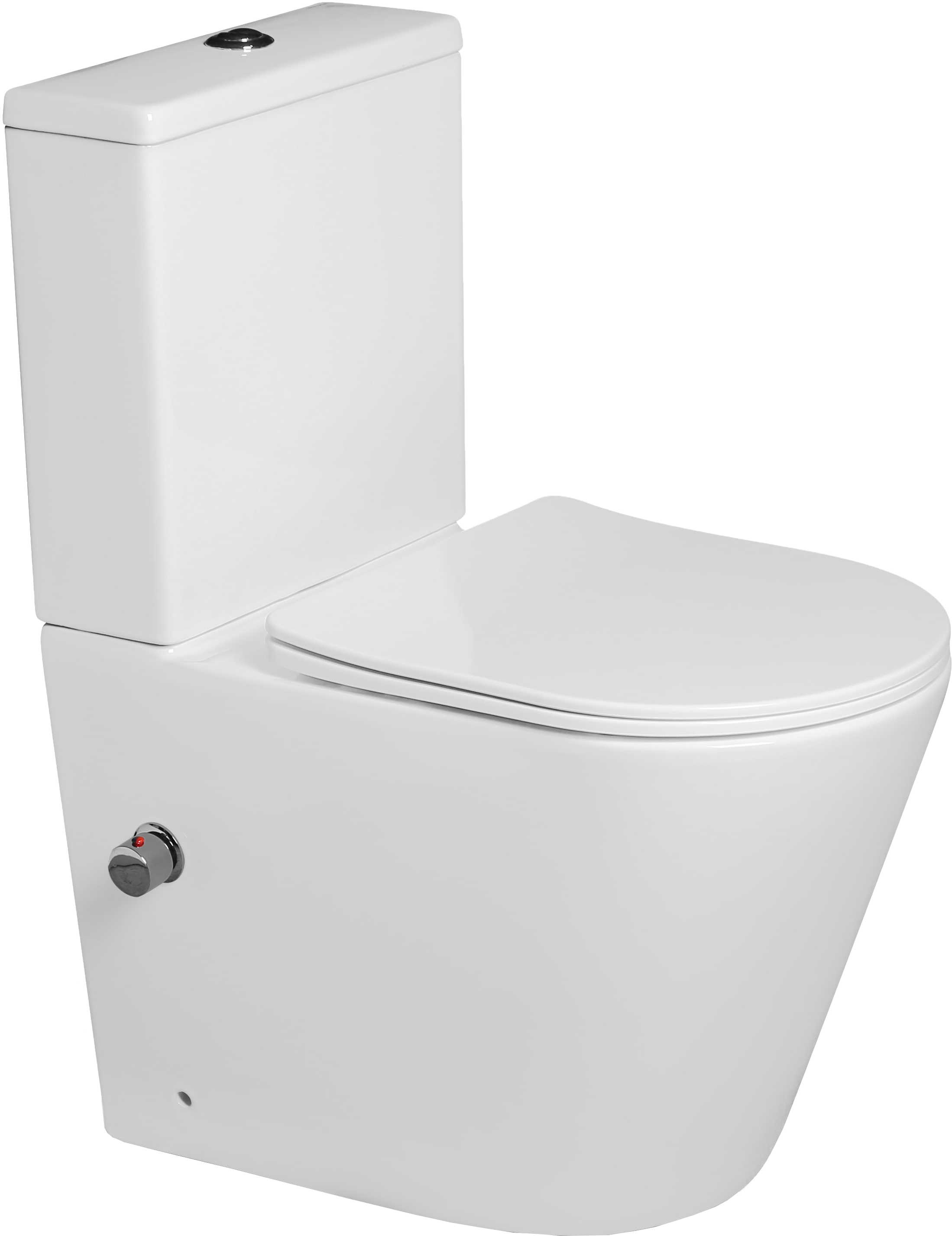 Унитаз-компакт напольный SantiLine SL-5014SM-BD