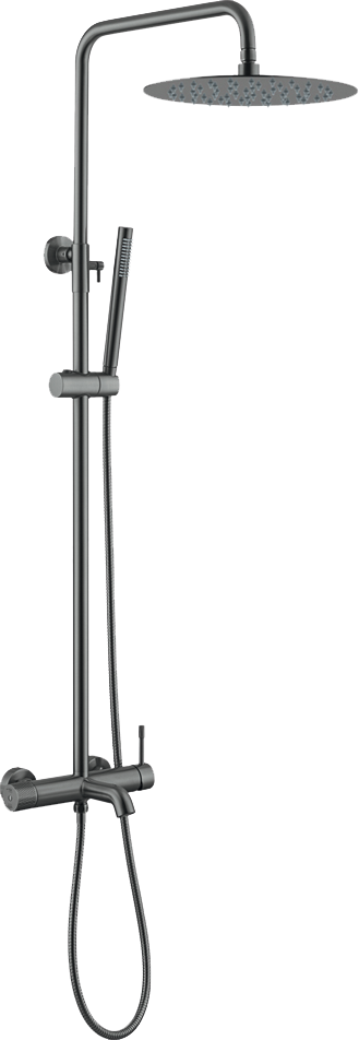 Душевая стойка Boheme Uno 468-GM gun metal