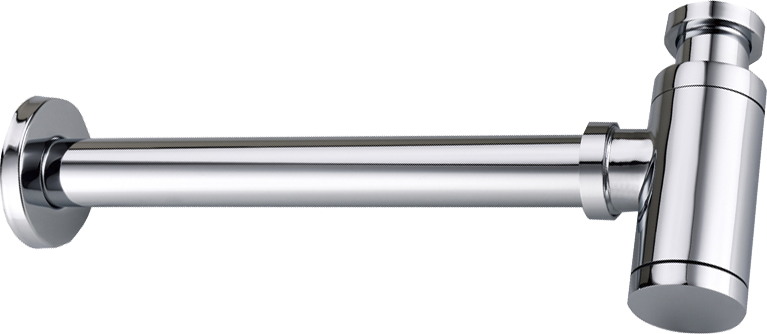 Сифон для раковины Boheme 609-2 32 мм, бутылочный, хром, нержавеющая сталь