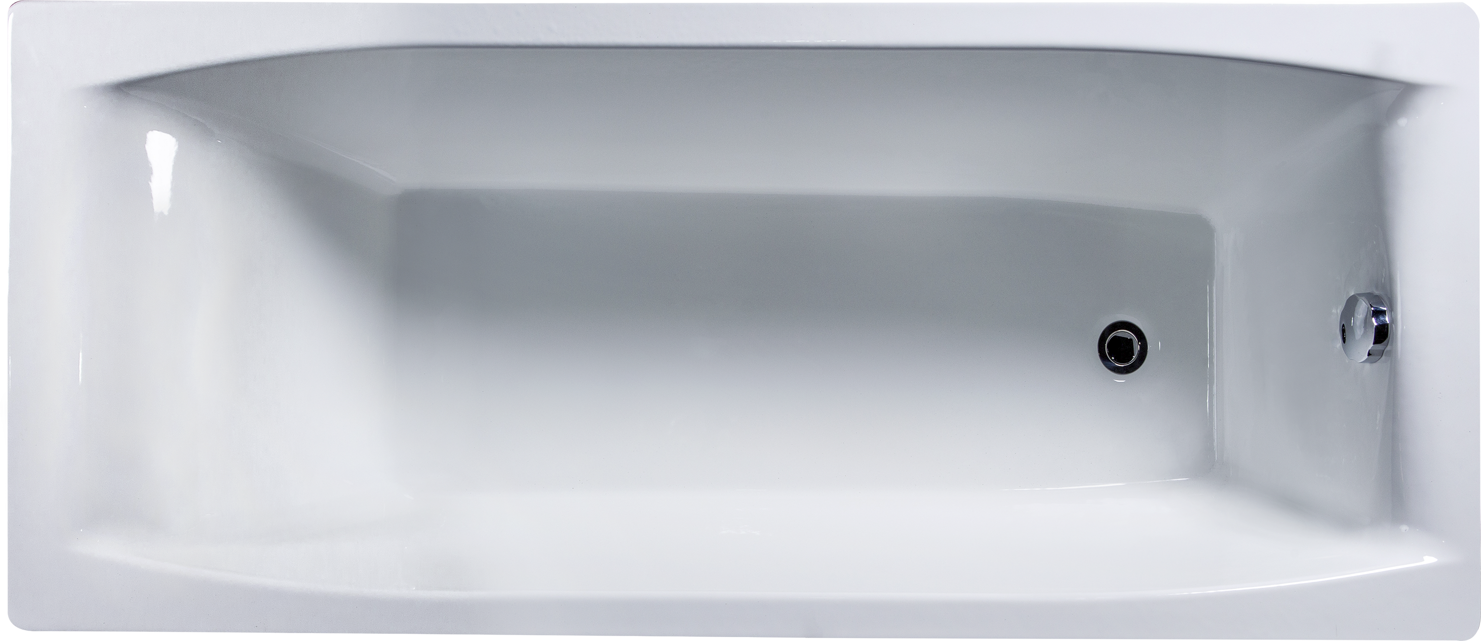 Чугунная ванна Универсал Эталон 170x70 см, пристенная, белая, на ножках