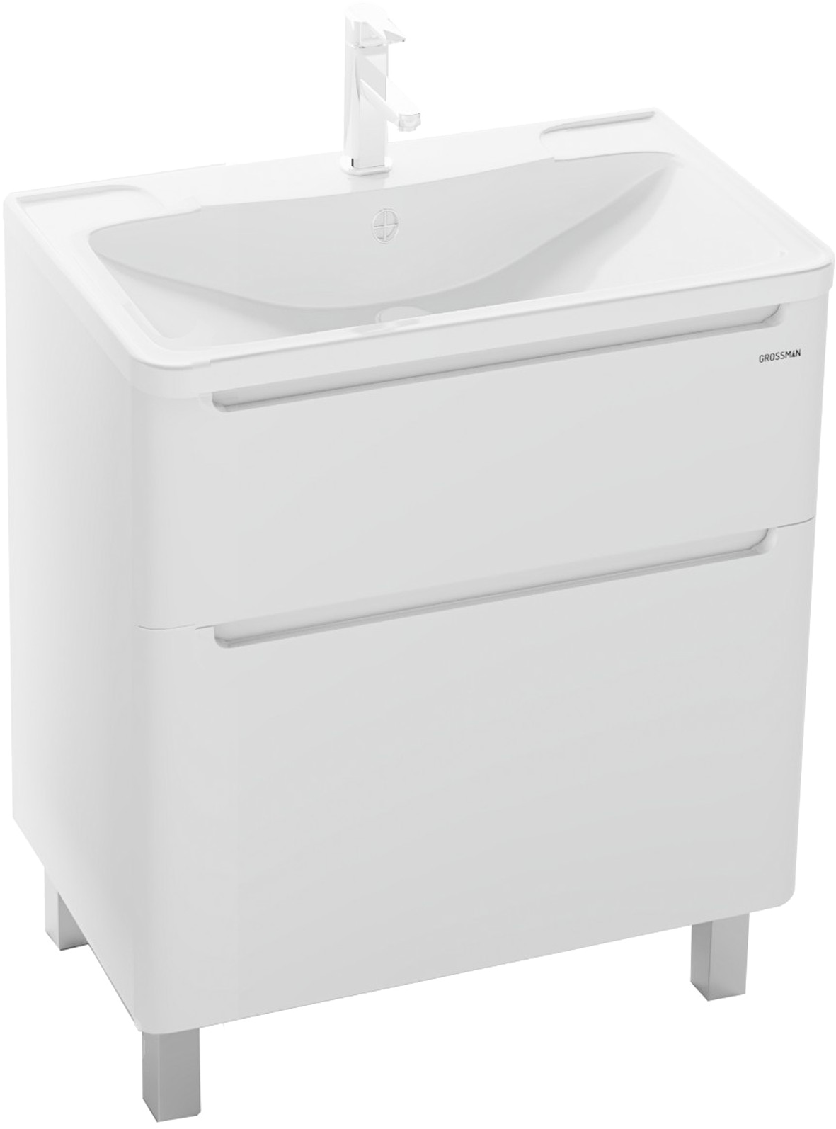 Тумба с раковиной Grossman Адель 70 напольная