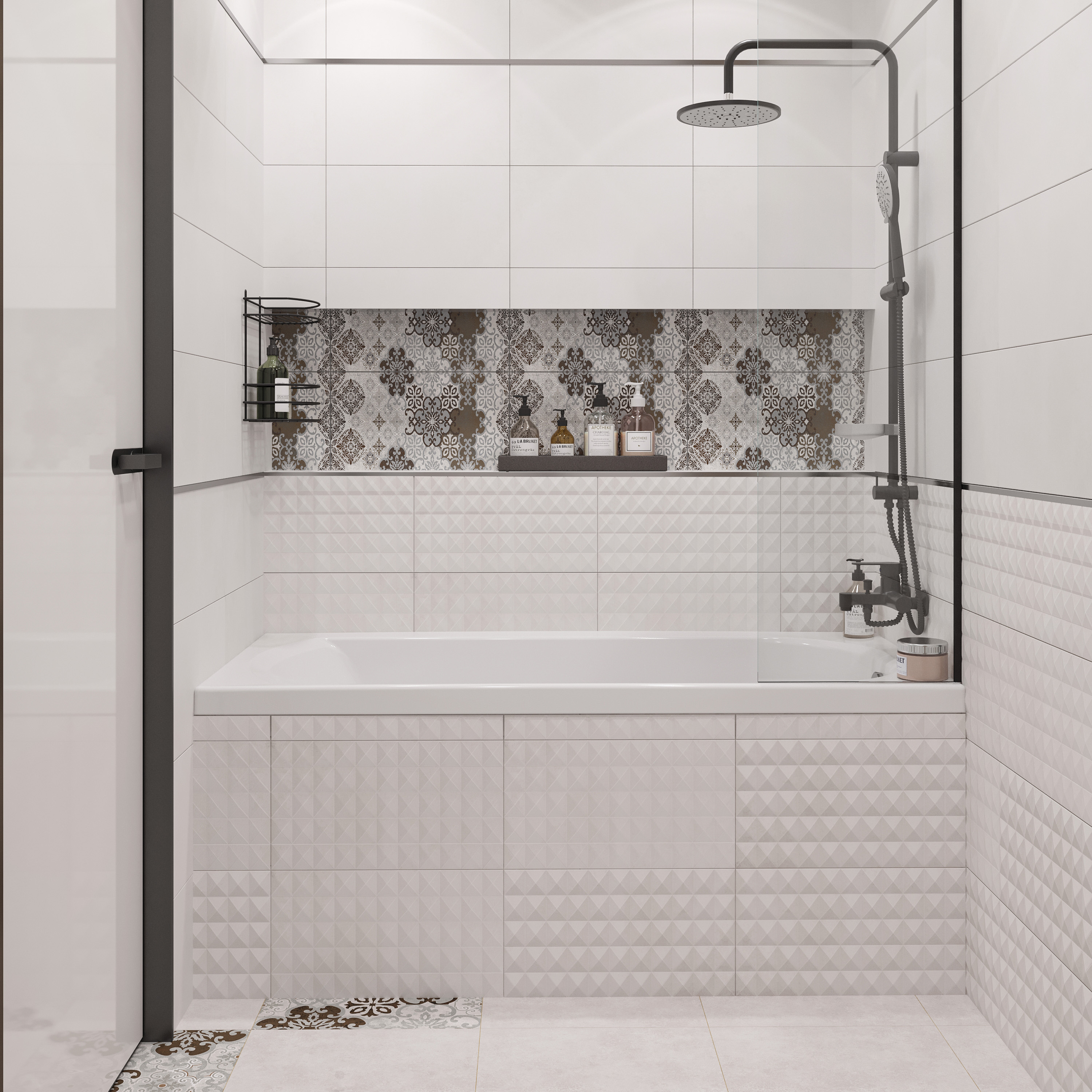 Акриловая ванна DIWO Углич без опоры 150x70 см, пристенная, белая