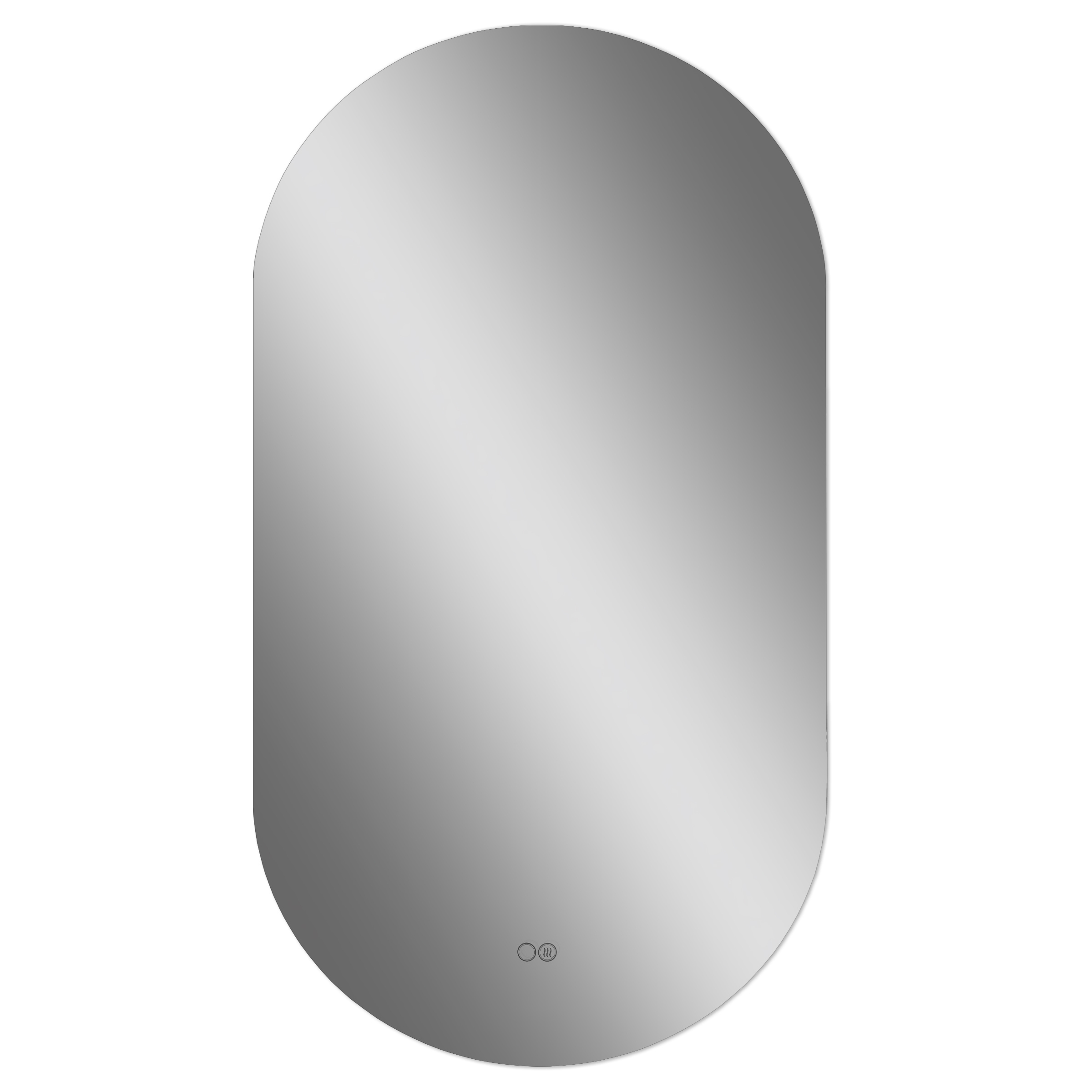 Зеркало Art&Max Torino 50х90 с подсветкой, с подогревом