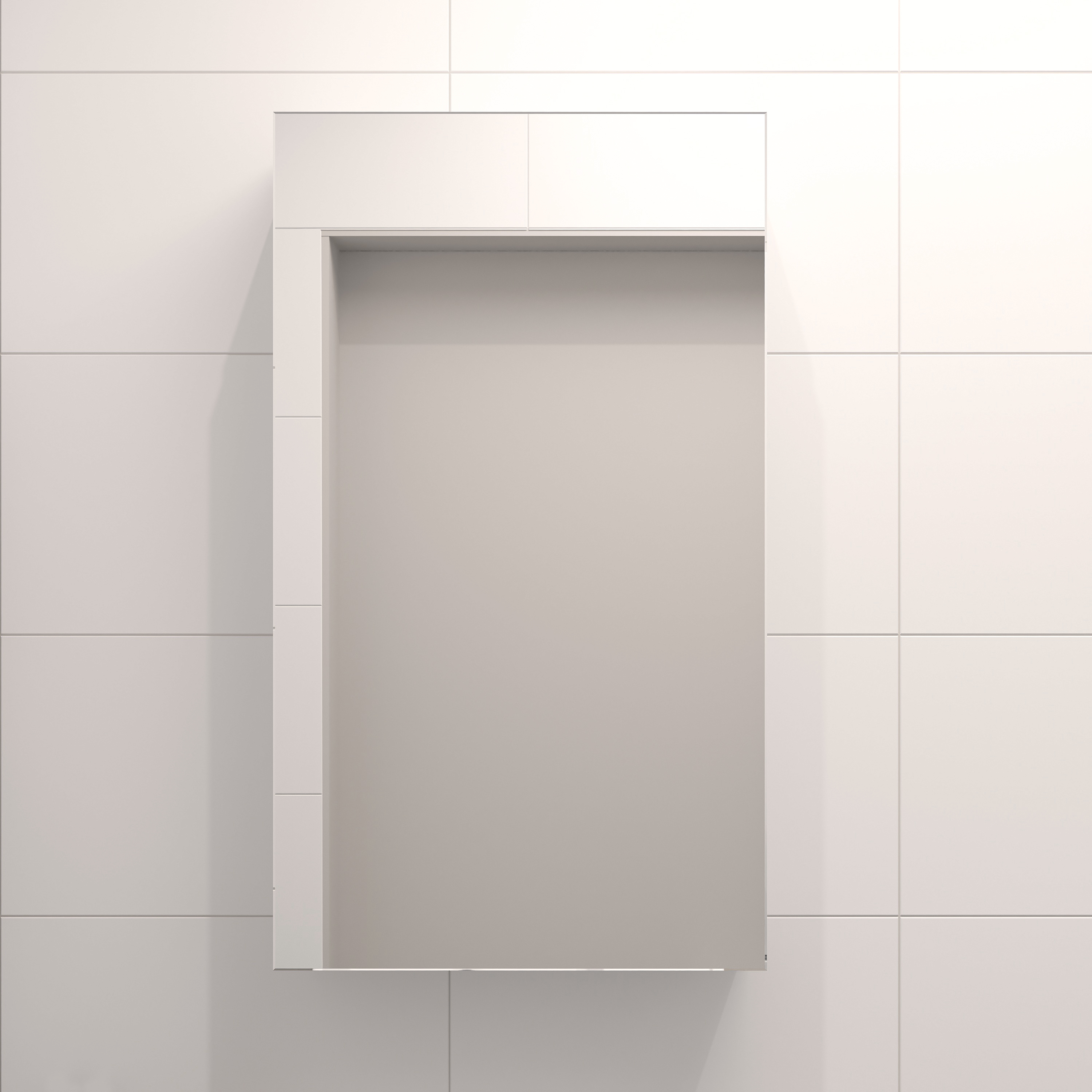 Зеркало-шкаф DIWO Архангельск 40 универсальное, белое