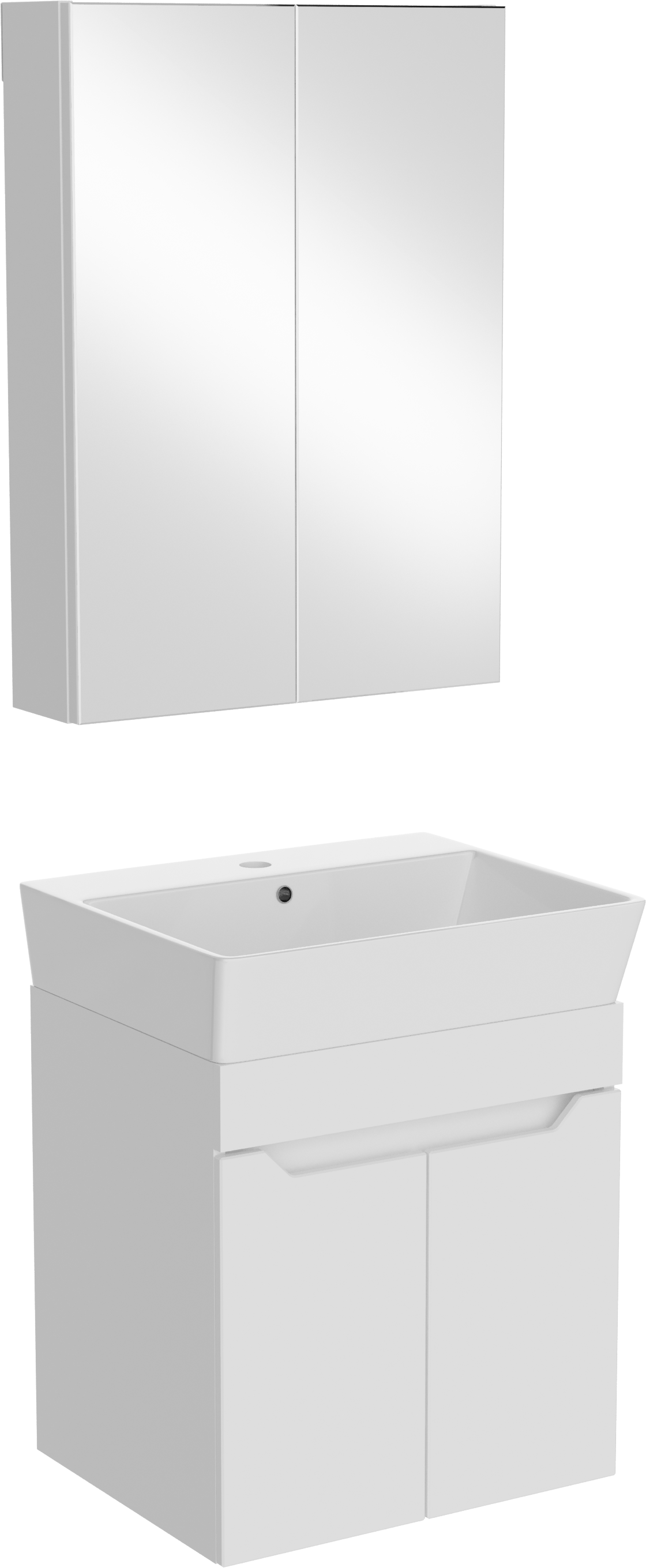 Мебель для ванной комнаты DIWO Архангельск 50 подвесная