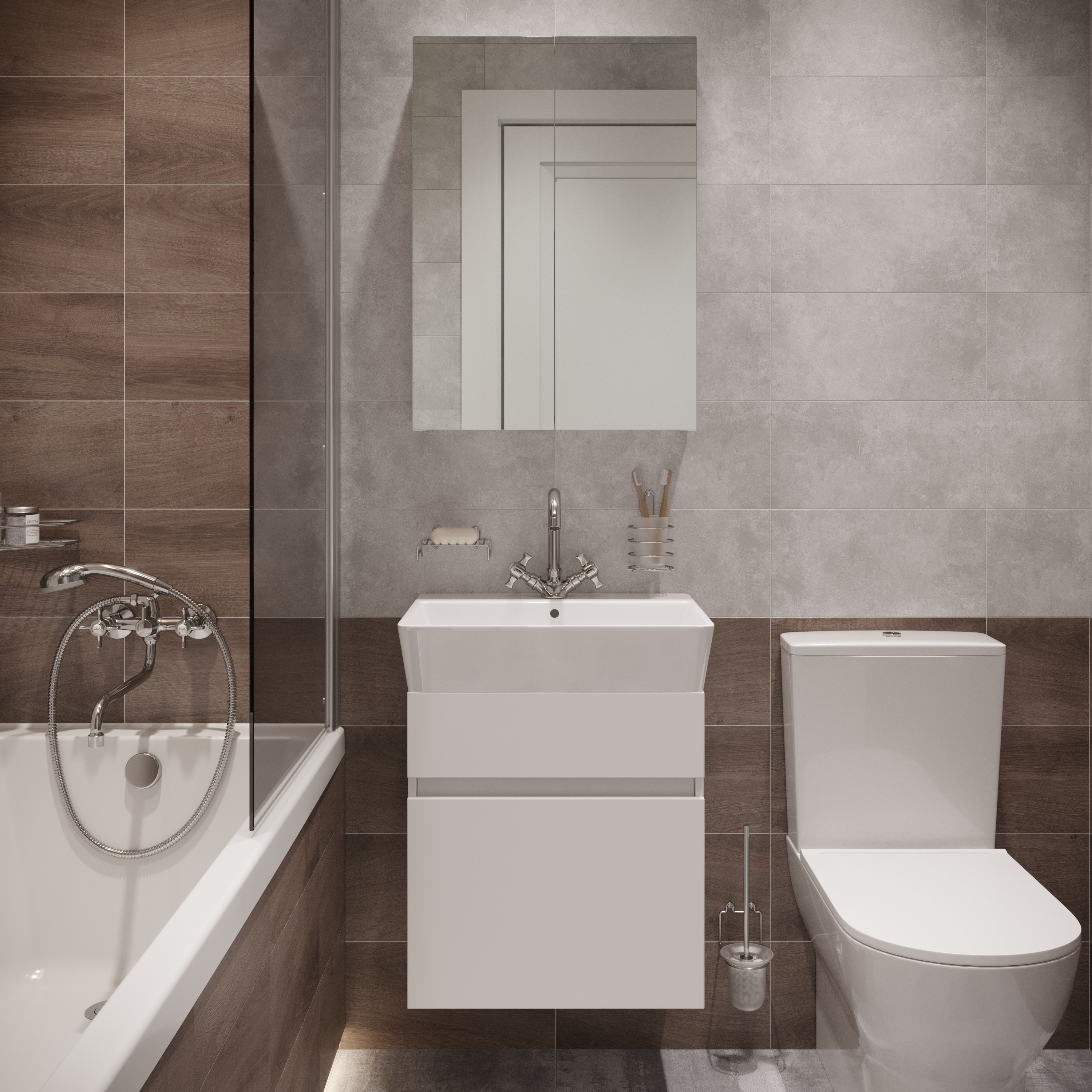 Мебель для ванной комнаты DIWO Тольятти 50