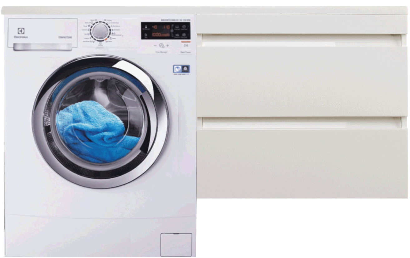 Тумба под раковину без столешницы Style Line Даллас 140 Люкс Plus подвесная