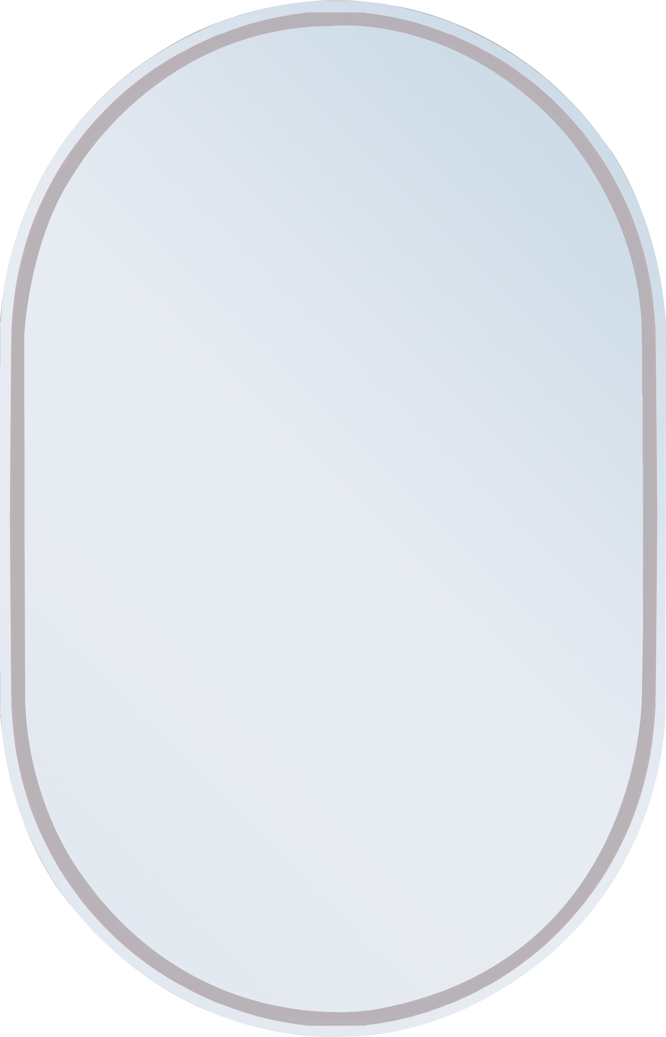 Зеркало-шкаф Style Line Каре Арка 60 с подсветкой